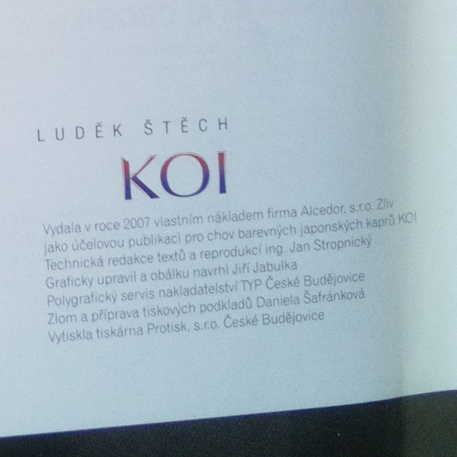 Luděk Štěch Koi