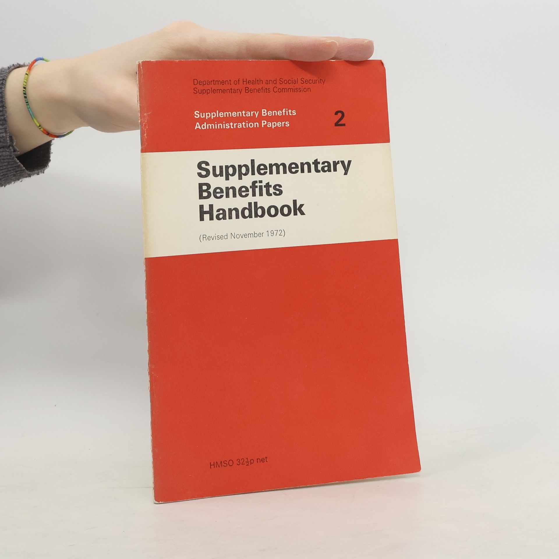 Autores varios Supplementary Benefits Handbook