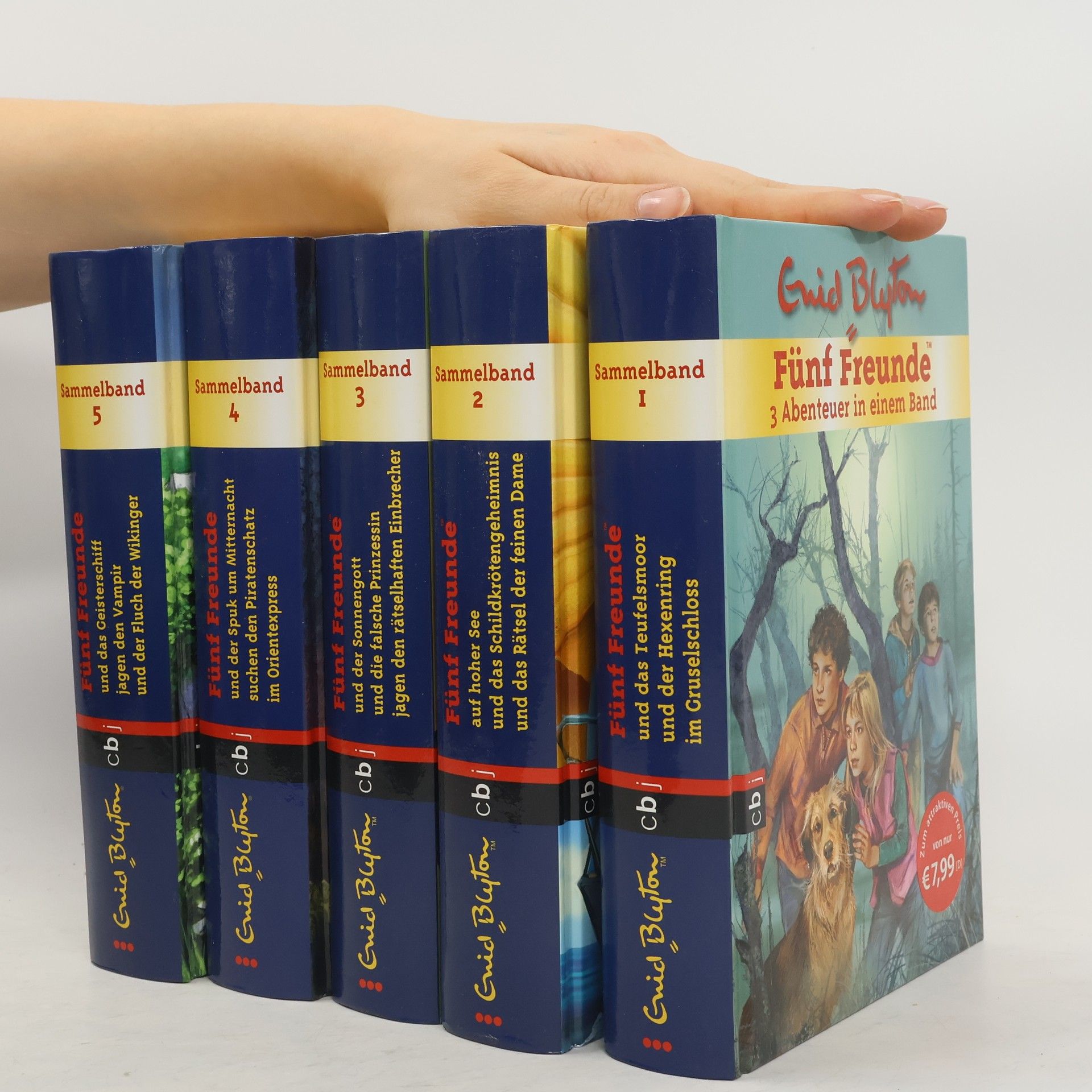 Enid Blyton Fünf Freunde. 3 Abenteuer in einem Band. Sammelband 1 - 5