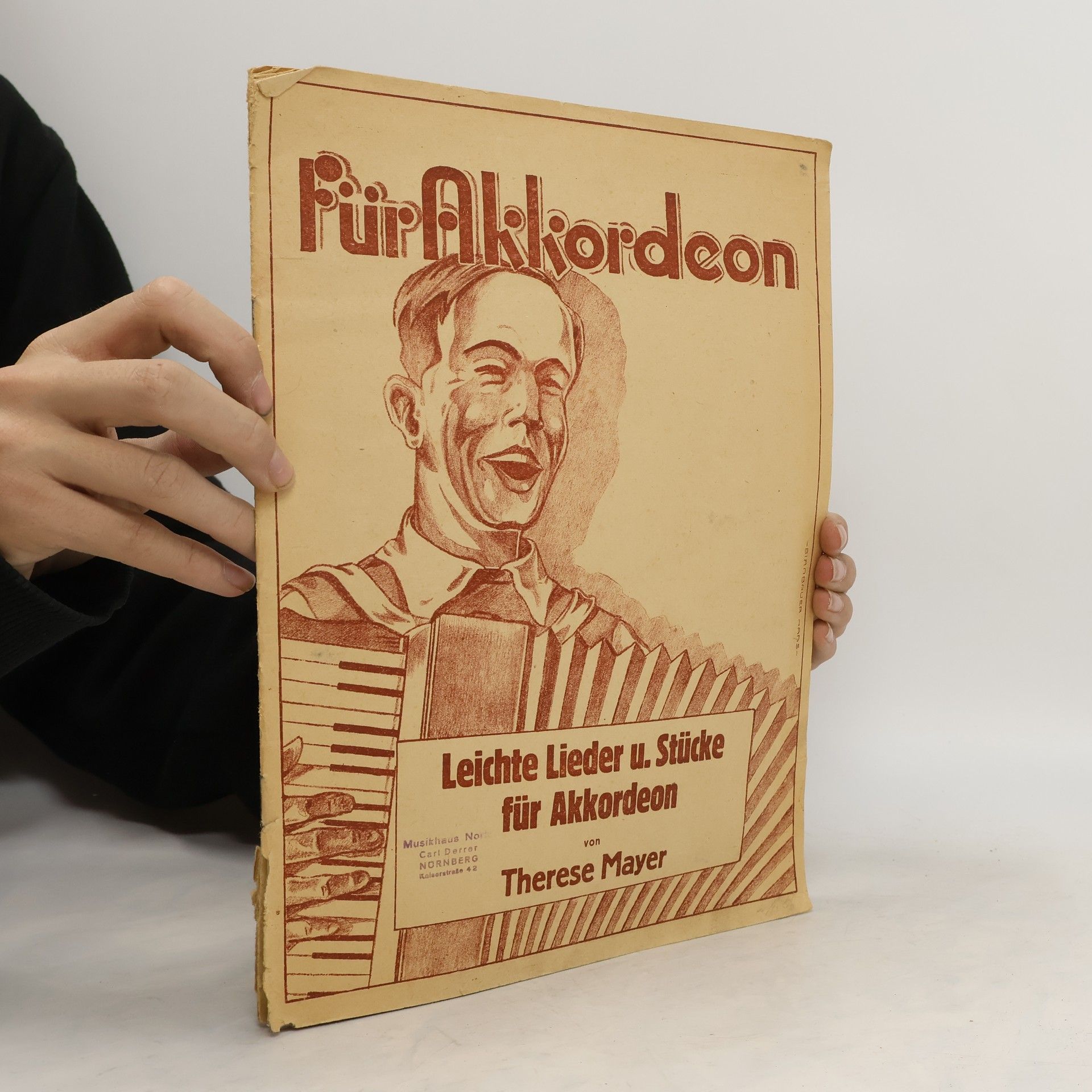 Therese Mayer Leichte Lieder u. Stücke für Akkordeon