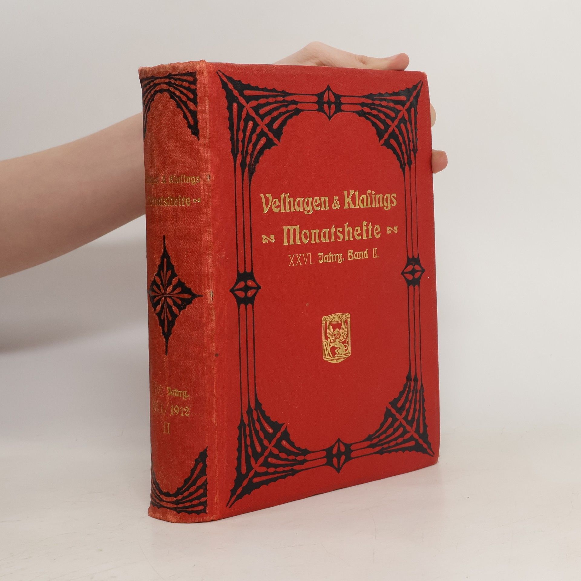 Auteurscollectief Velhagen & Klasings Monatshefte XXVI. Jahrganng 1911/1912. 2 band