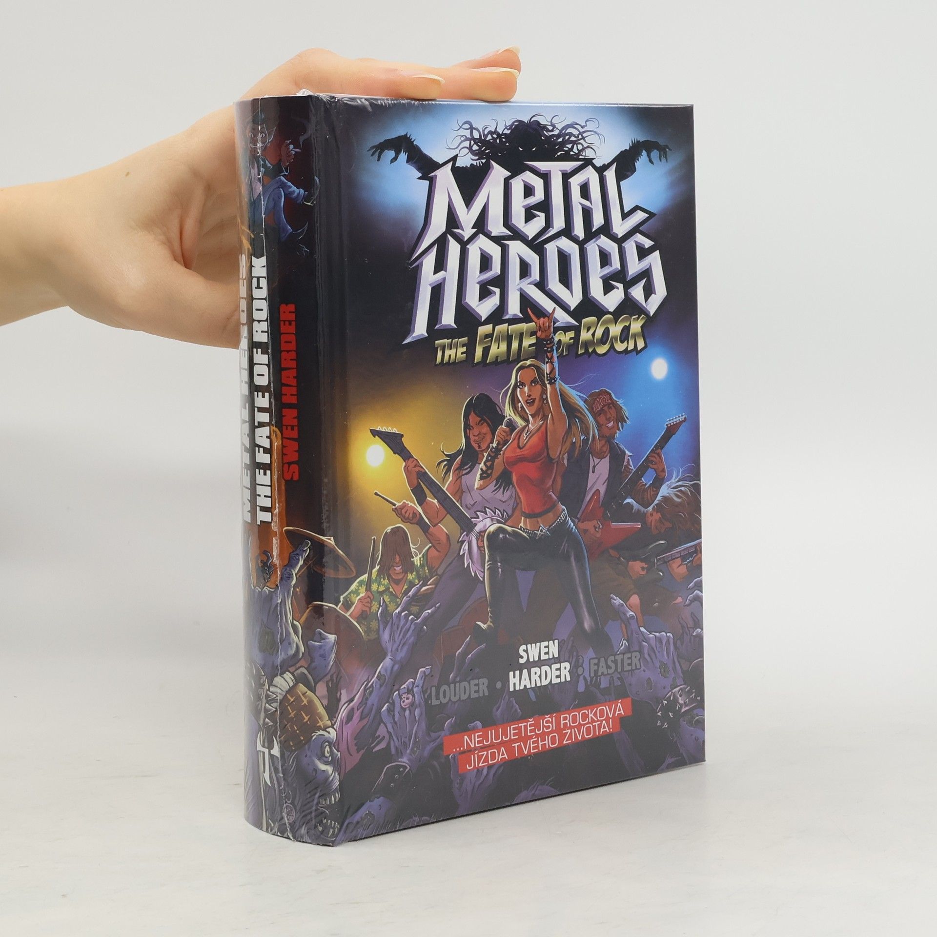 Swen Harder Metal Heroes: The Fate of Rock (gamebook)