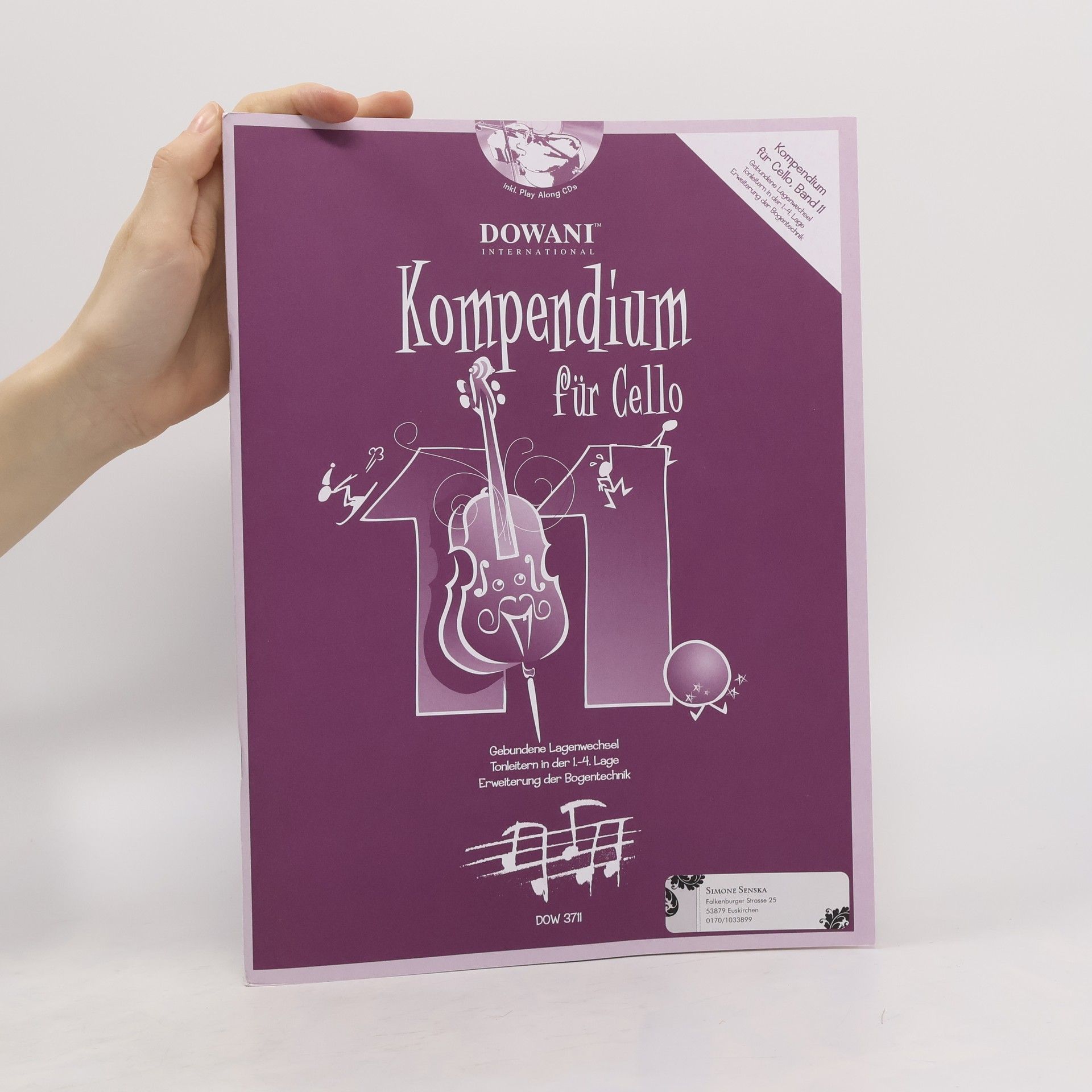 Collectif d'auteurs Kompendium für Cello