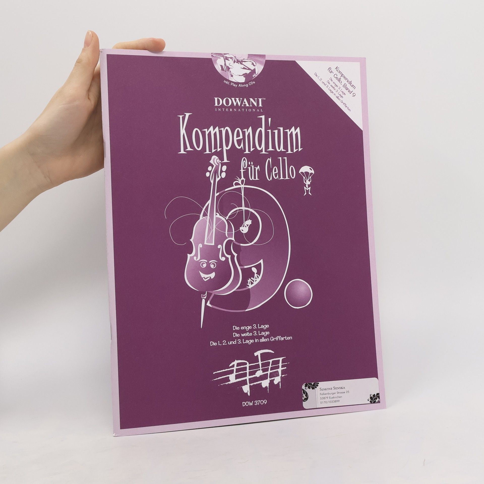 Collectif d'auteurs Kompendium für Cello