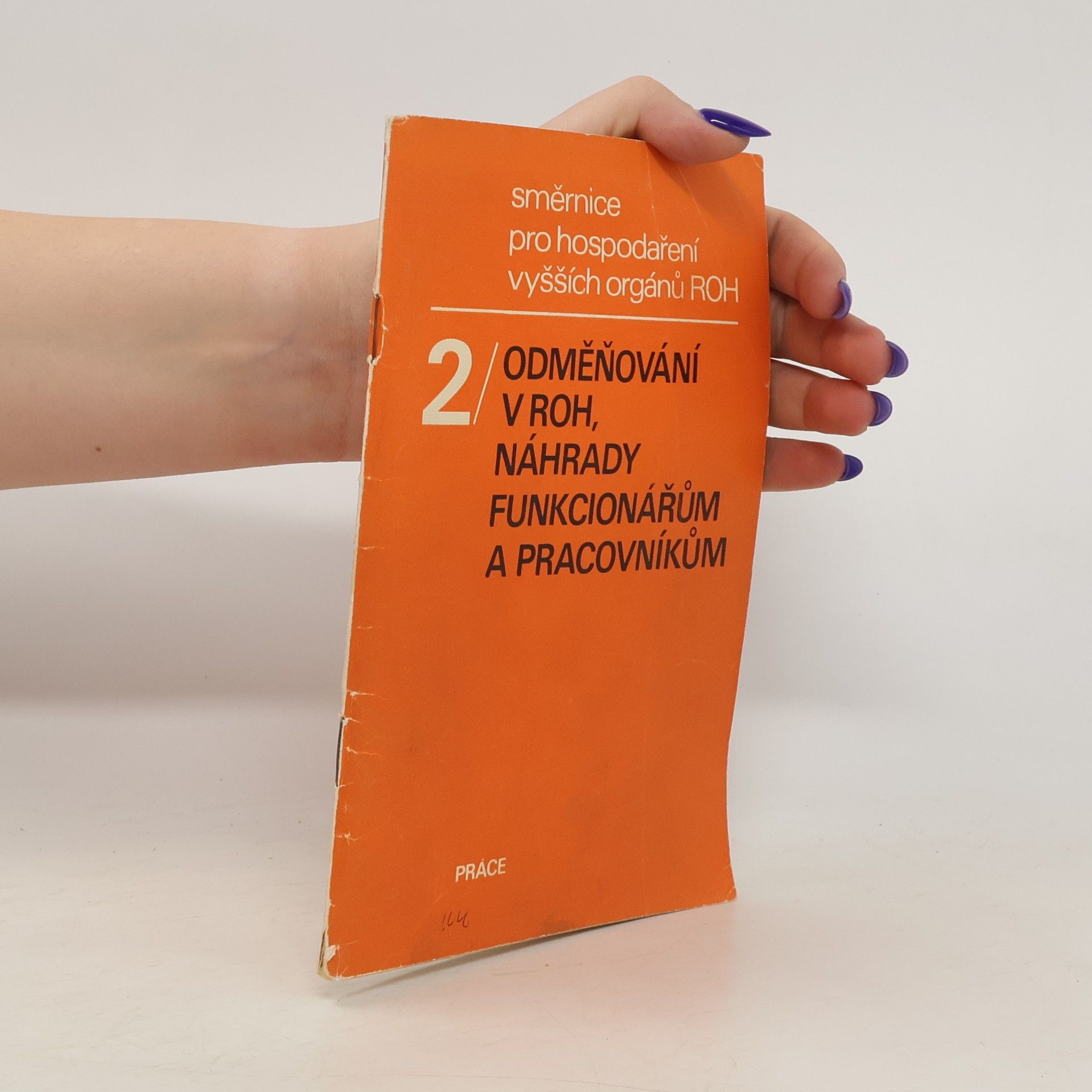 Marcela Lišková Směrnice pro hospodaření vyšších orgánů ROH 2