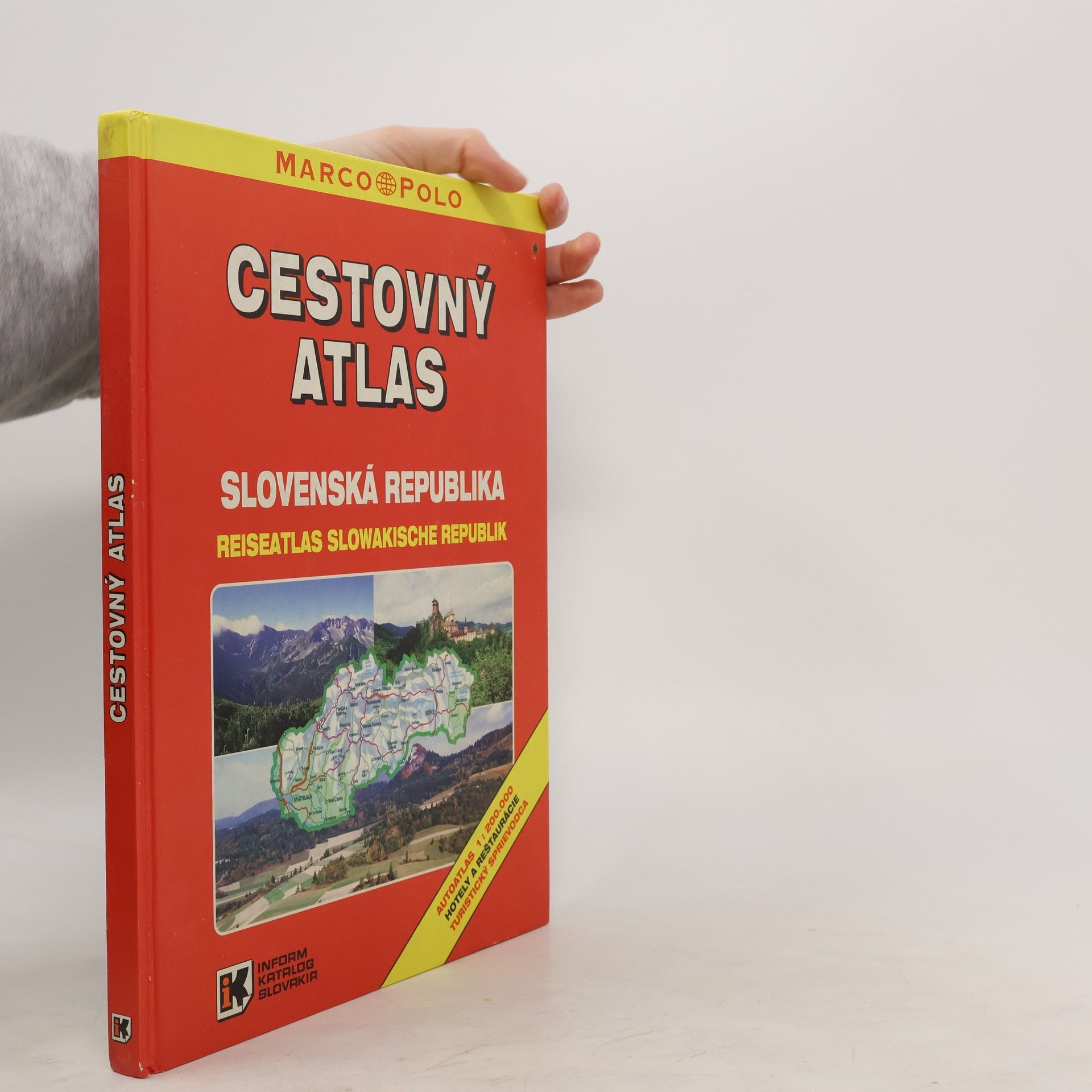 kolektiv Cestovný atlas Slovenská republika