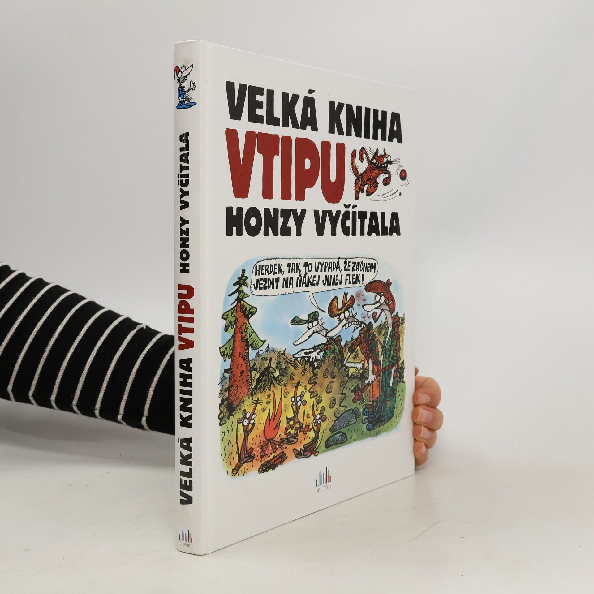 Jan Vyčítal Velká kniha vtipu Honzy Vyčítala