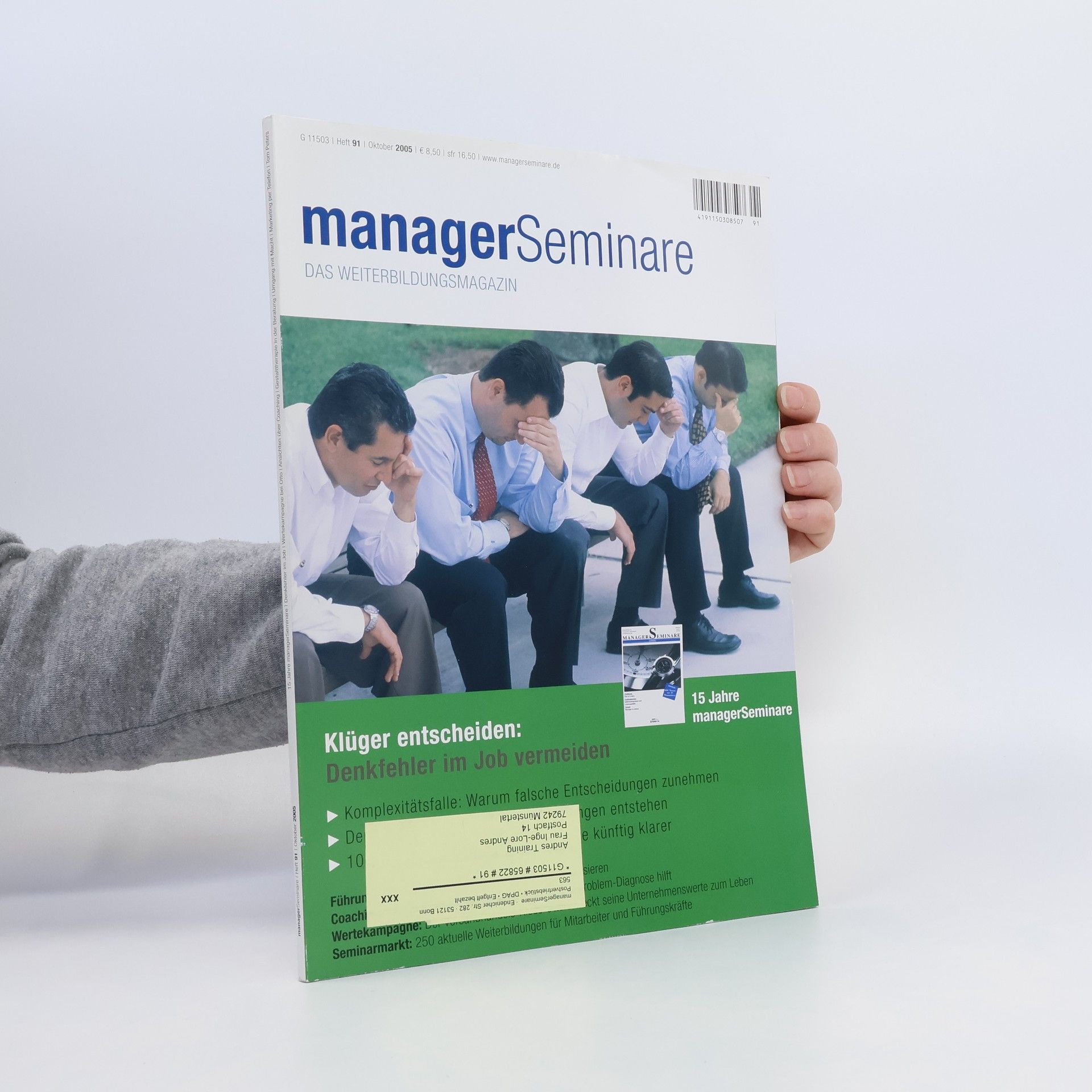 kolektiv Manager Seminare Heft 91. 10/2005