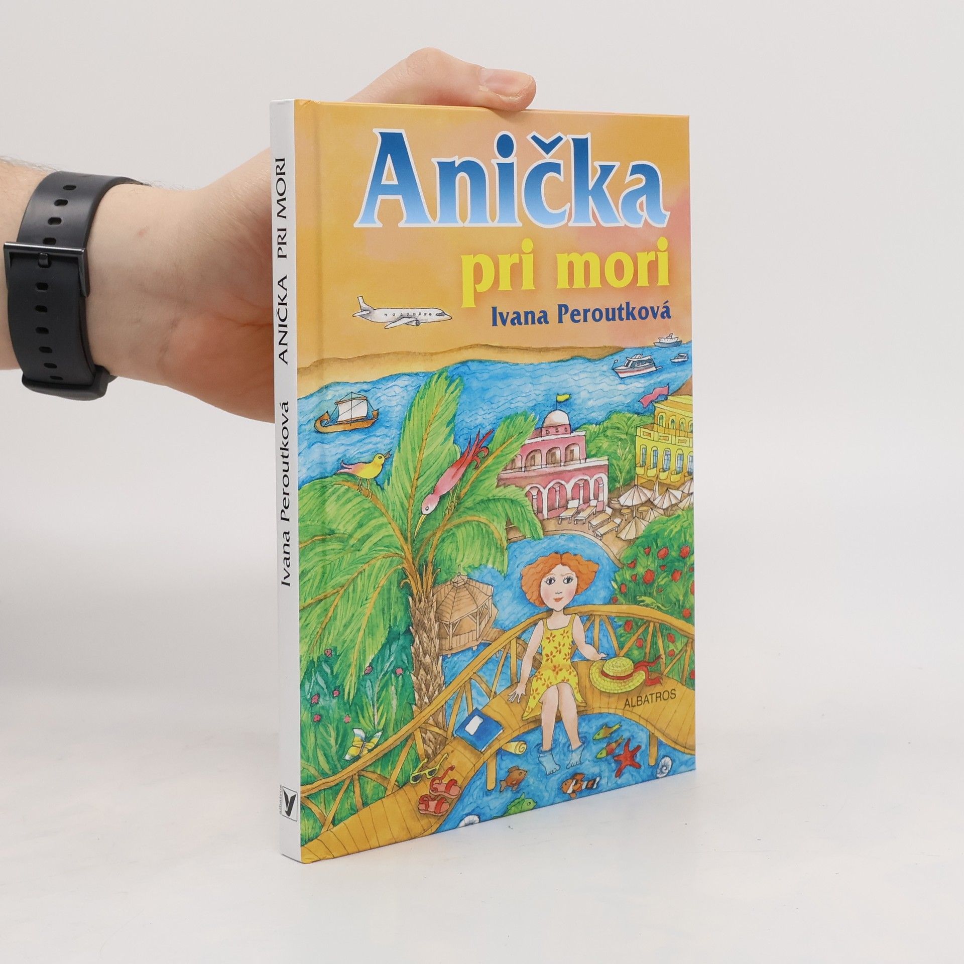 Ivana Peroutková Anička pri mori