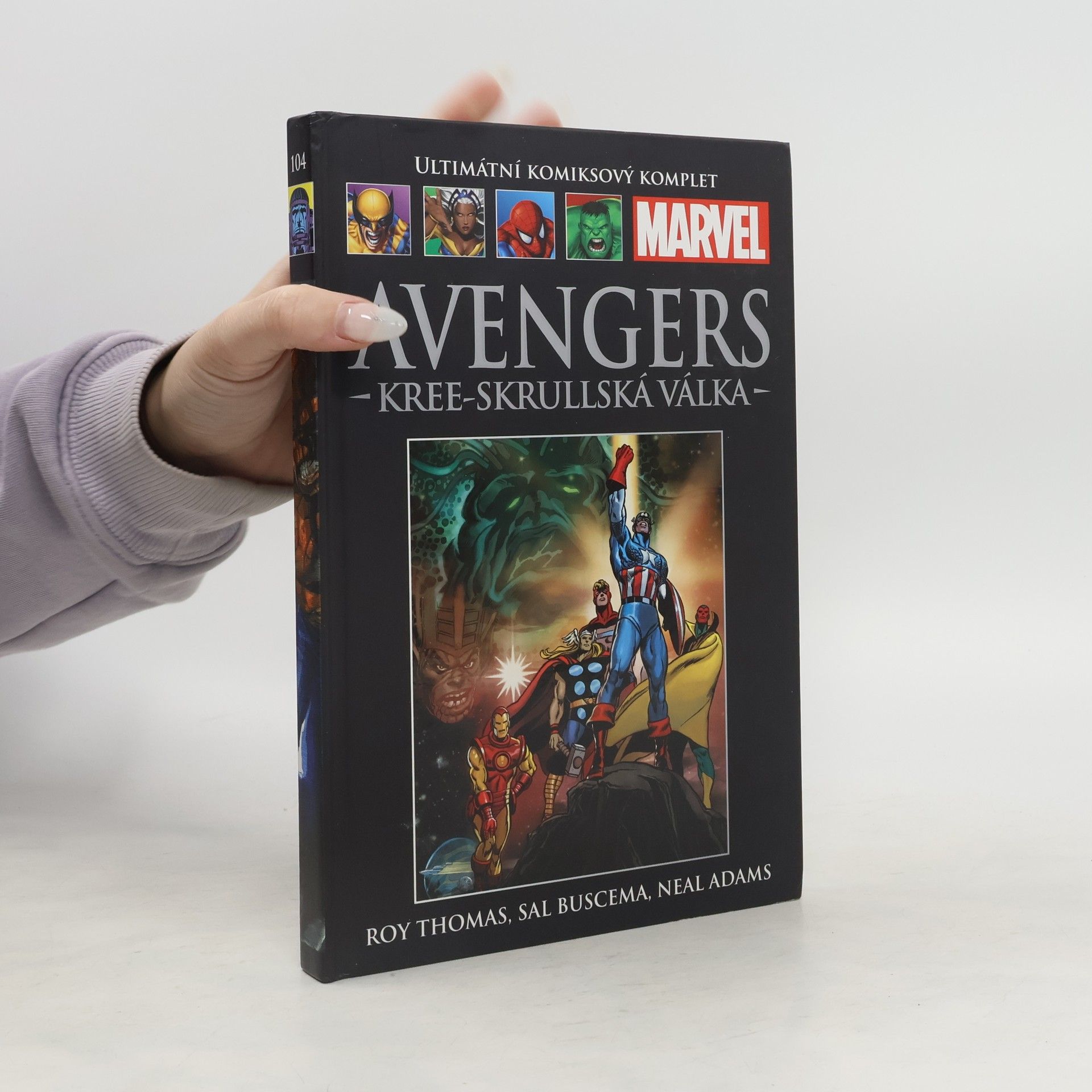Roy Thomas Avengers - Kree-Skrullská válka. Ultimátní komixový komplet 104