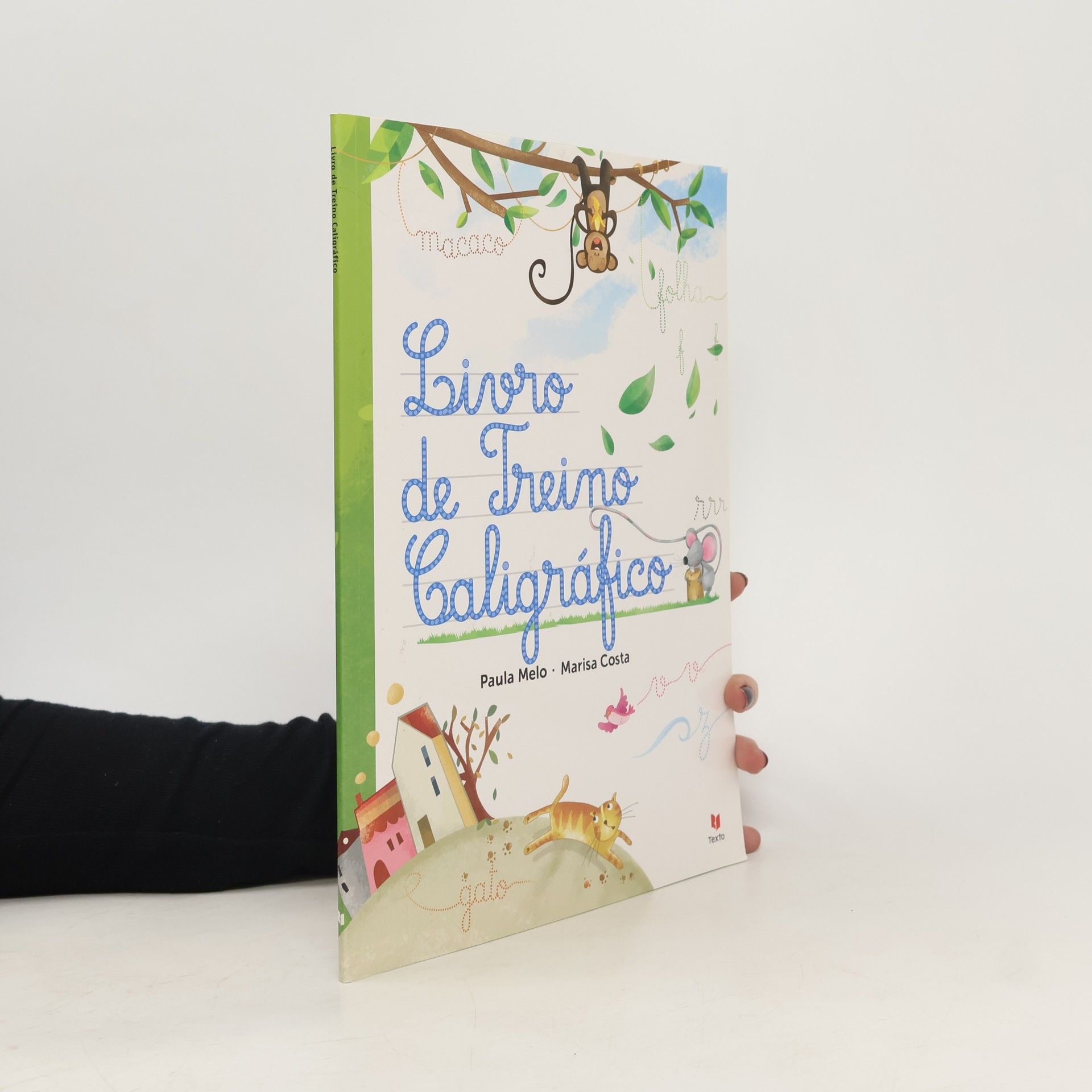 Paula Melo Livro de Treino Caligráfico