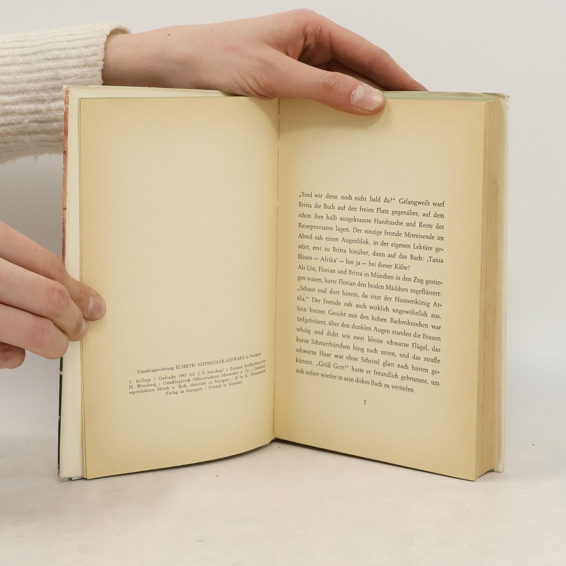 Berta Thiersch Das Schlittenlied