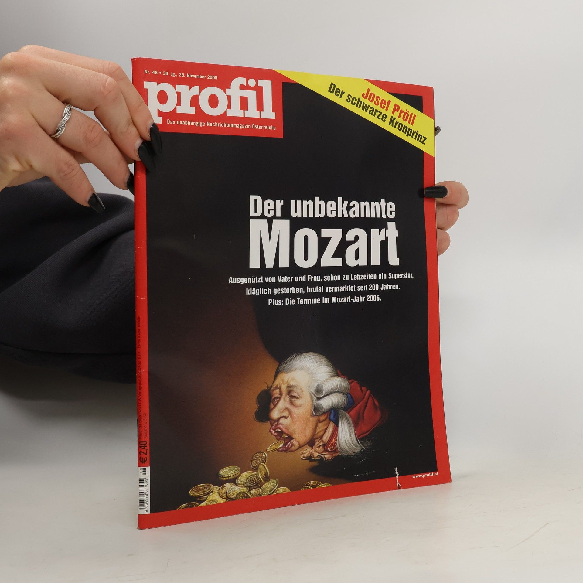 Collectif d'auteurs Profil 11/2005. Der unbekannte Mozart