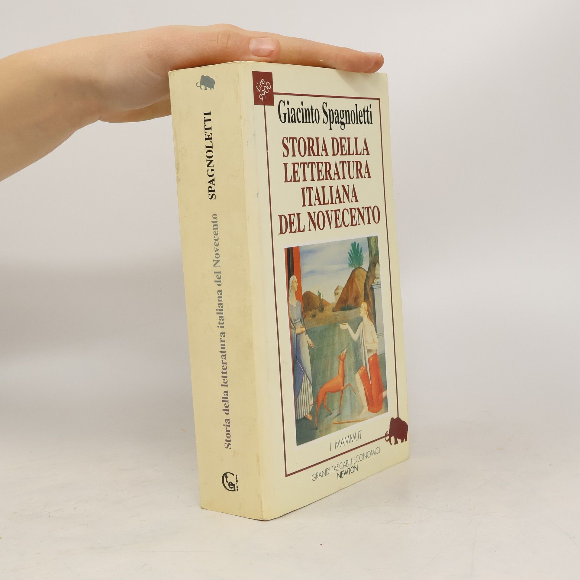 Giacinto Spagnoletti Storia della letteratura italiana del novecento