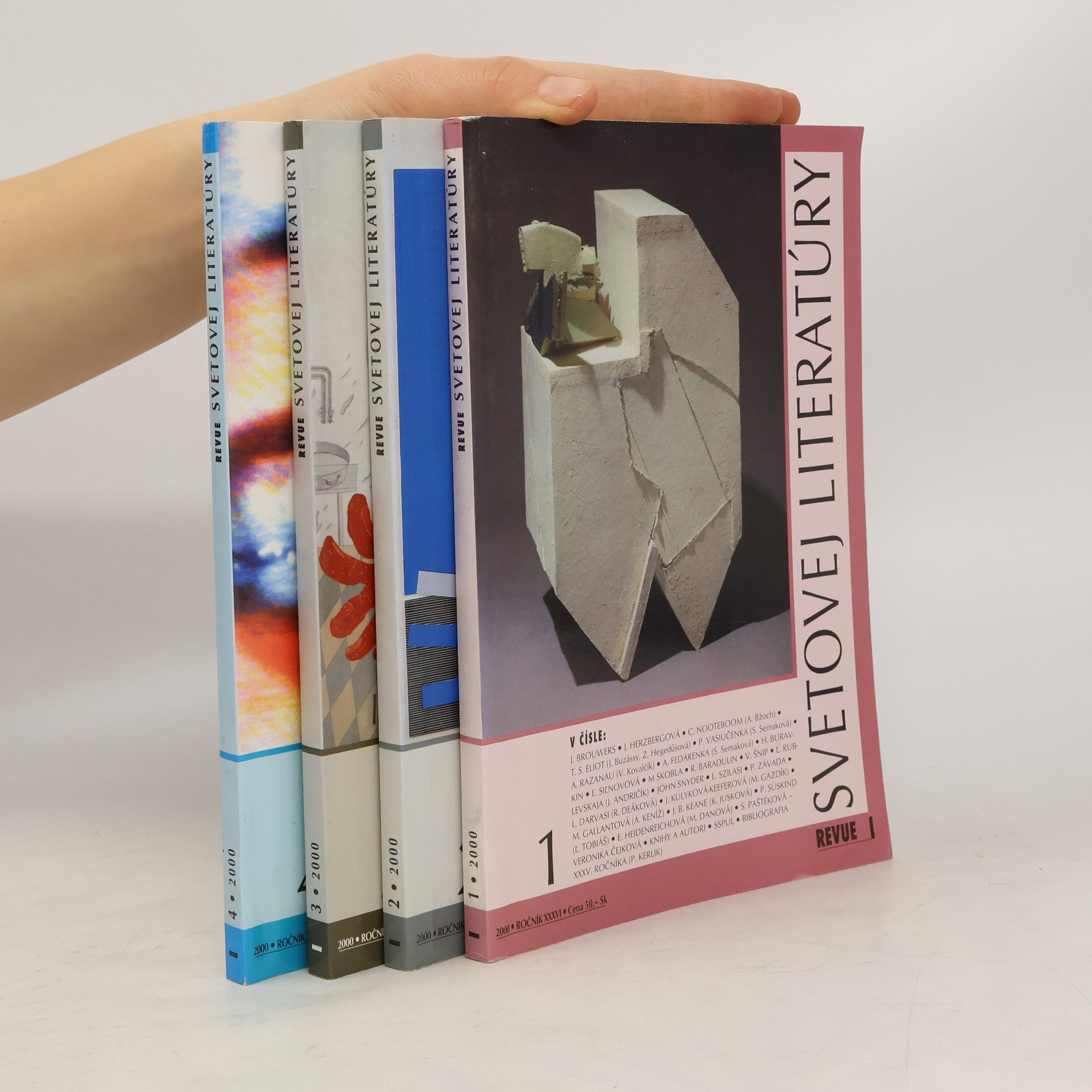 Collectif d'auteurs Revue svetovej literatury 1-4/2000