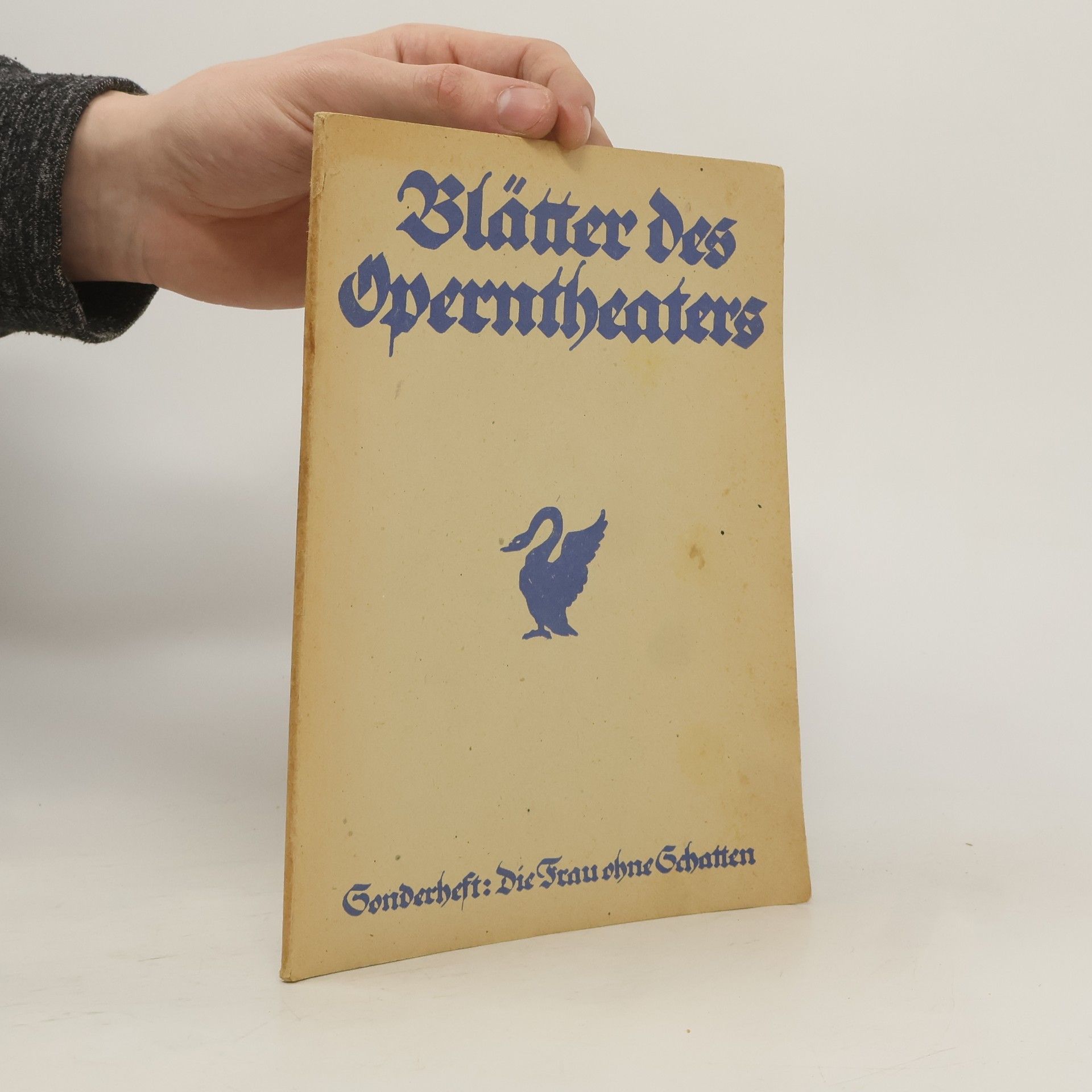 AA.VV. Blätter des Operntheaters