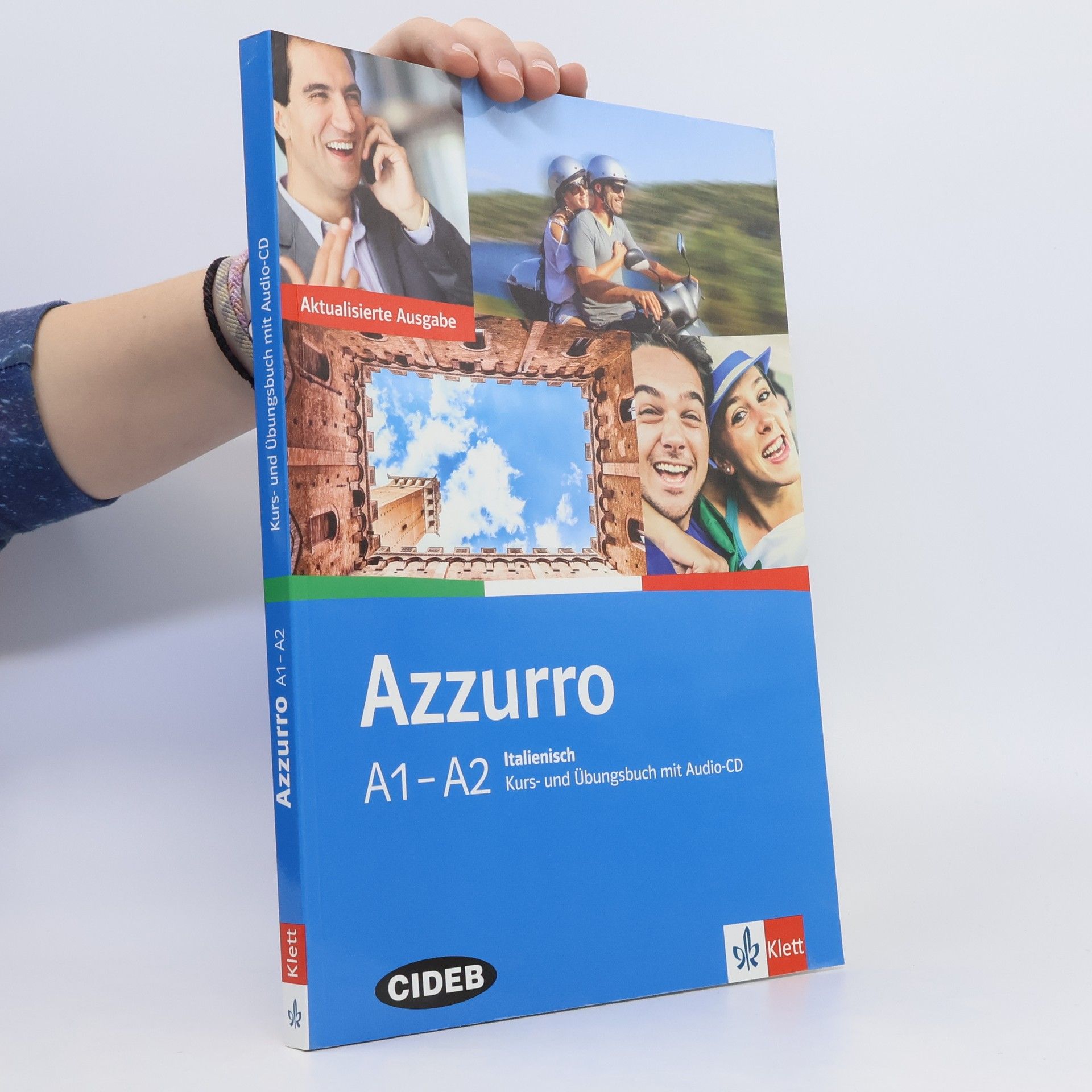 Ivana Fratter Azzurro A1-A2. Neubearbeitung. Kurs- und Übungsbuch mit Audio-CD