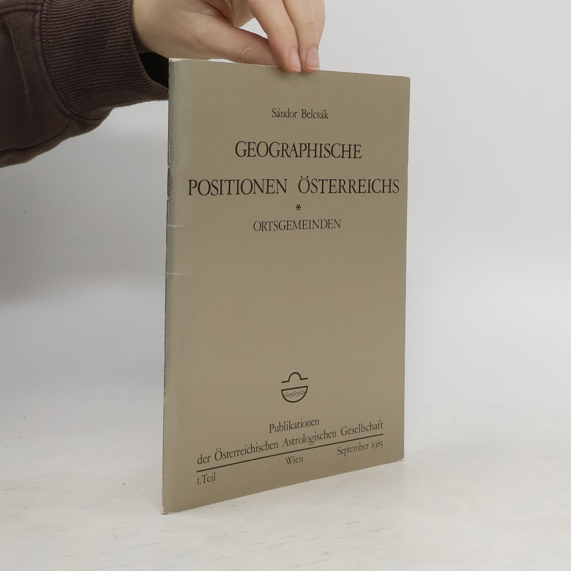 Sándor Belcsák Geographische Positionen Österreichs