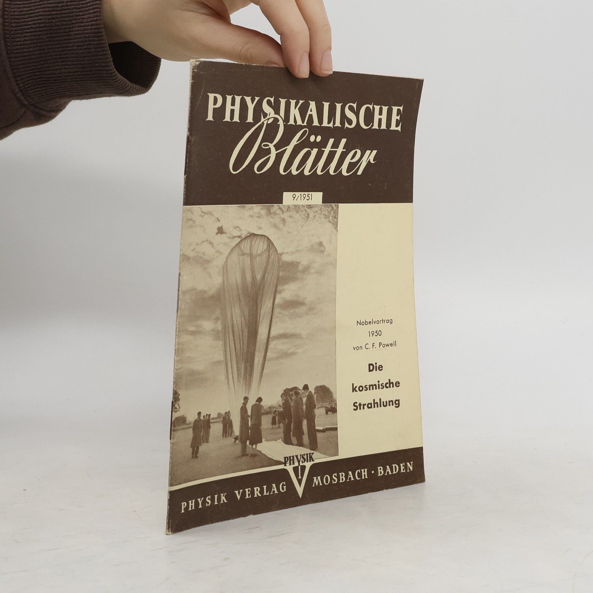 Autorenkollektiv Physikalische Blätter 9/1951
