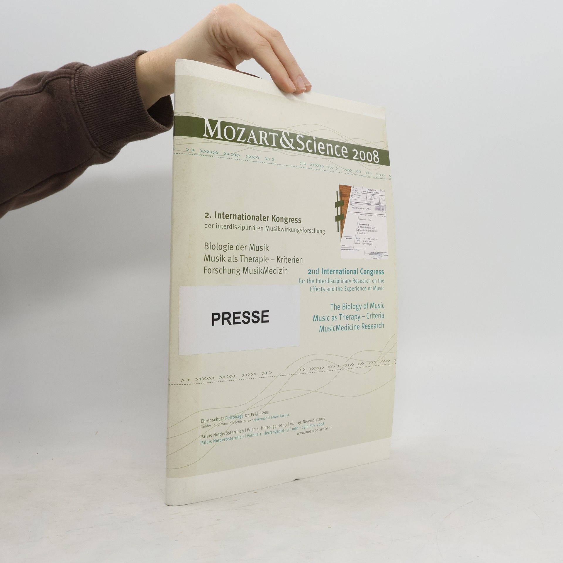 Collectif d'auteurs Mozart & Science 2008