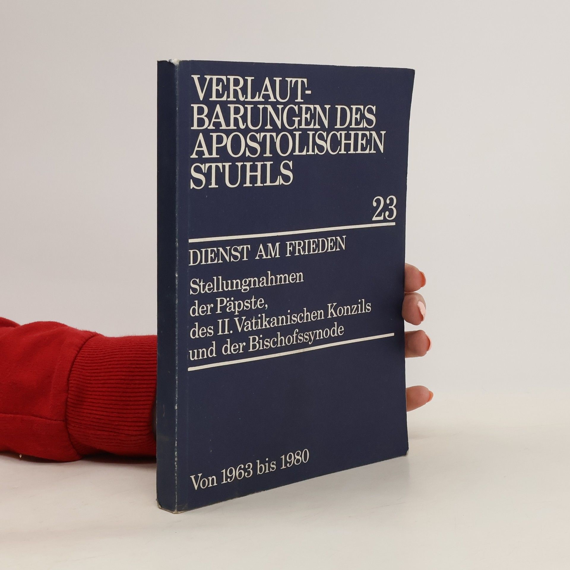 Autorenkollektiv Verlautbarungen des Apostolischen Stuhls 23