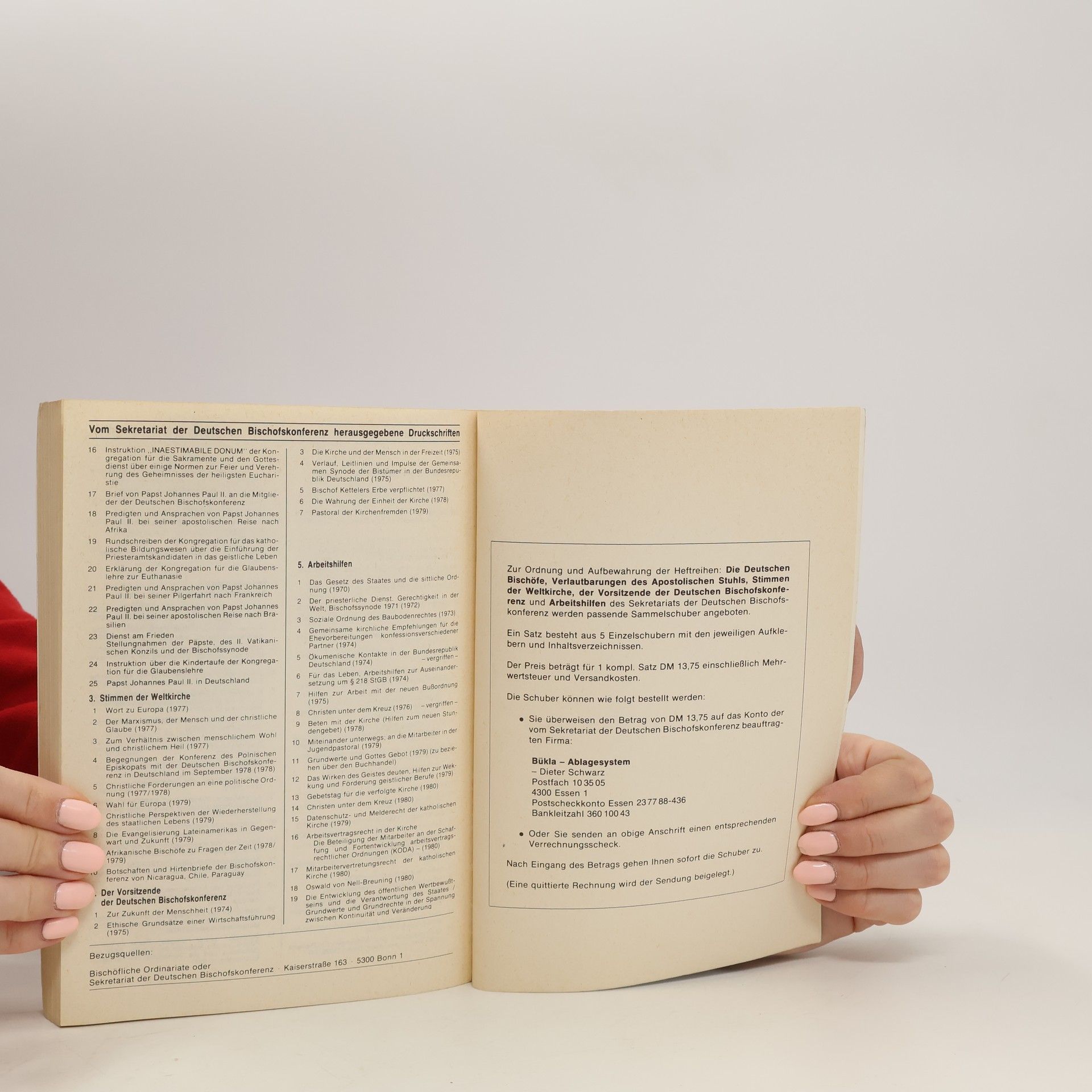 Autorenkollektiv Verlautbarungen des Apostolischen Stuhls 23