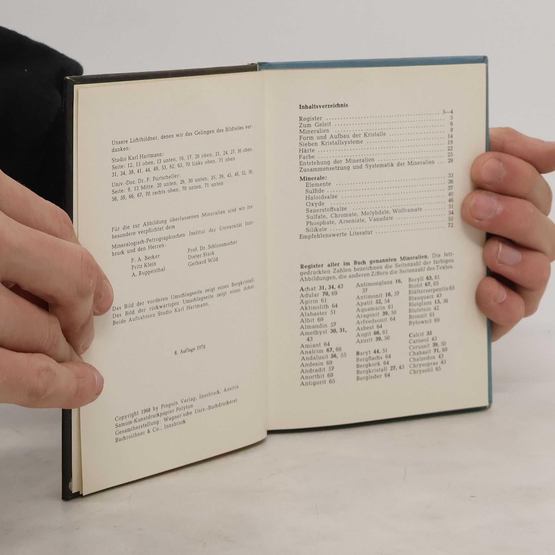 Kolektiv autorů Mein kleines Mineralienbuch