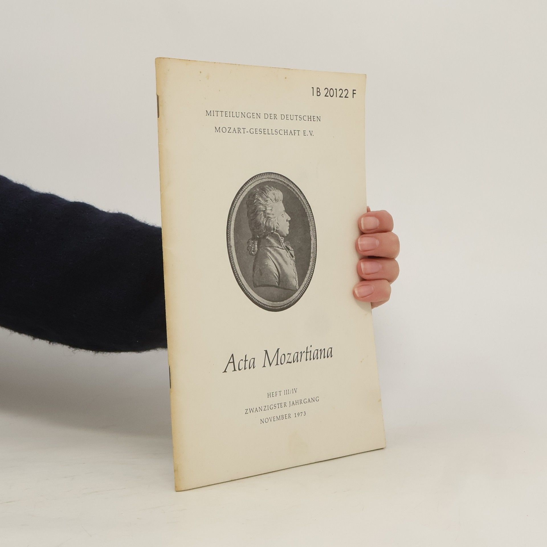 Collectif d'auteurs Acta Mozartiana Heft III-IV.