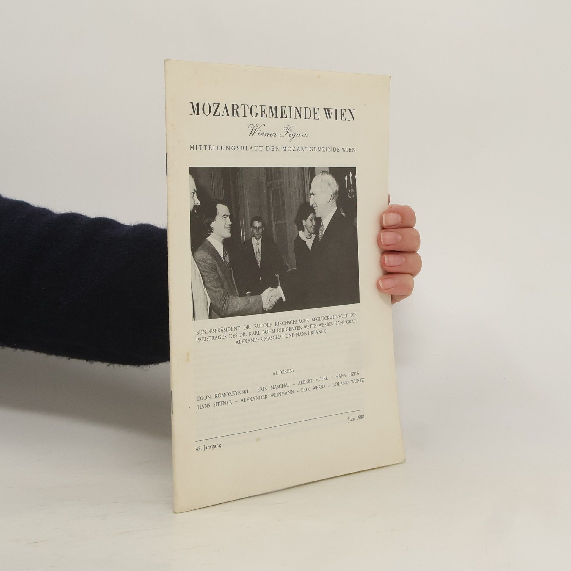 Auteurscollectief Mozartgemeinde Wien 6/1980