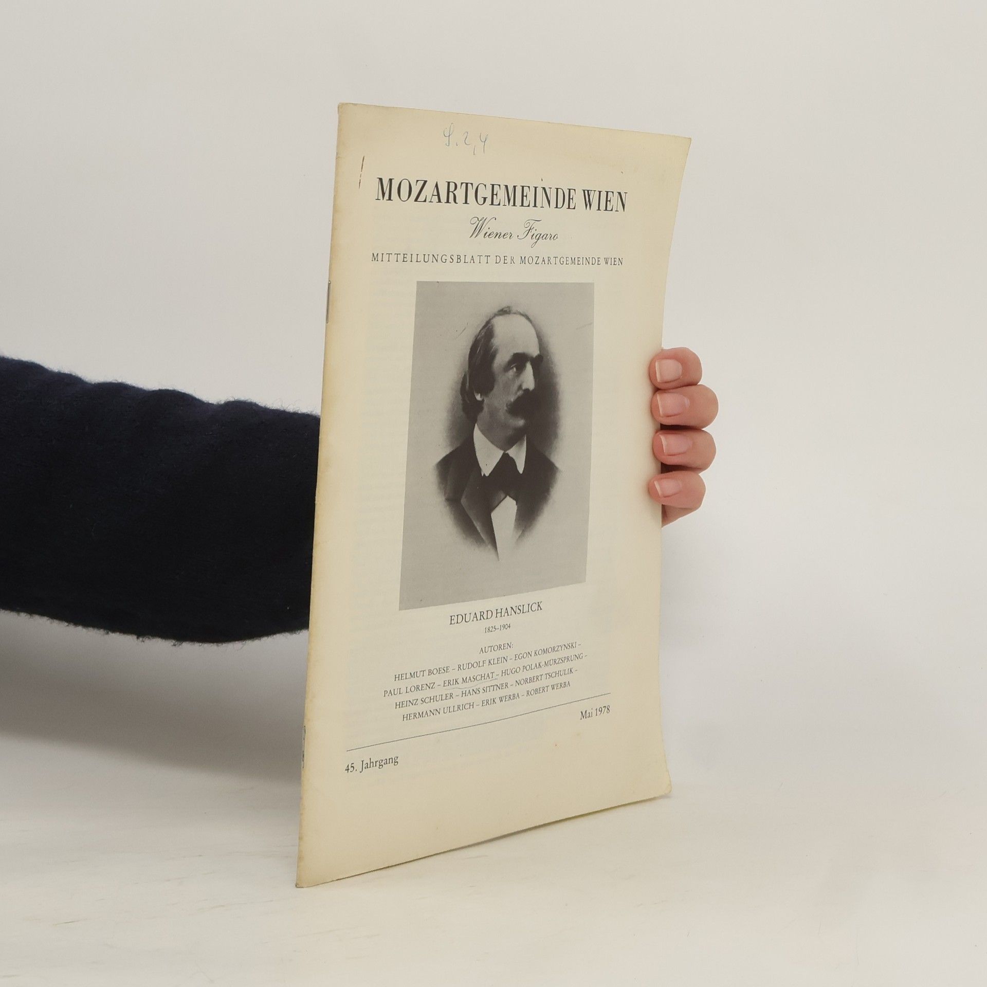 Collectif d'auteurs Mozartgemeinde Wien 5/1978