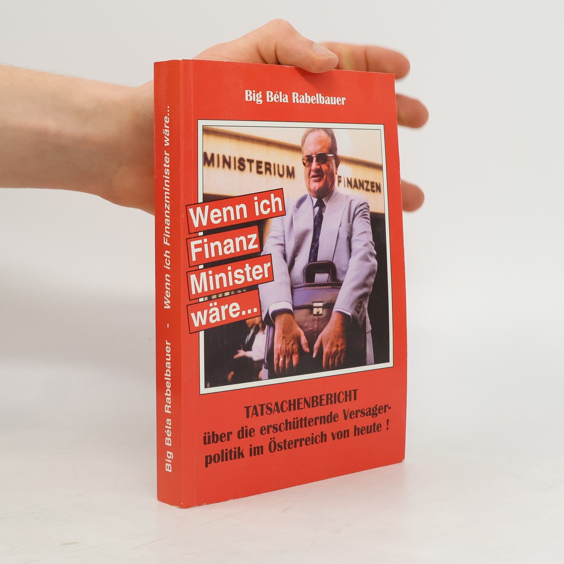 Bela Rabelbauer Wenn ich Finanzminister wäre