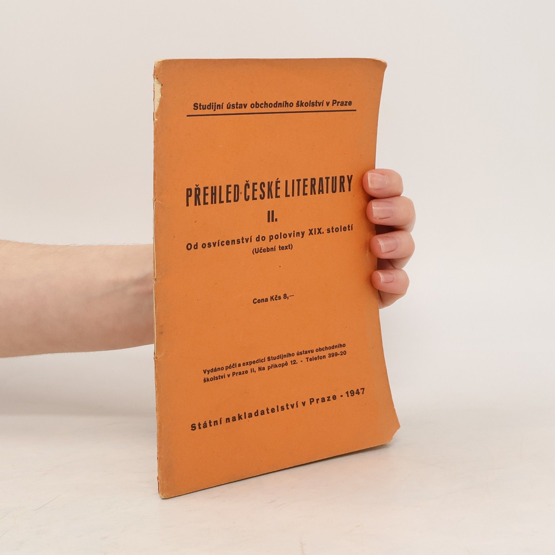 kolektiv Přehled české literatury II.