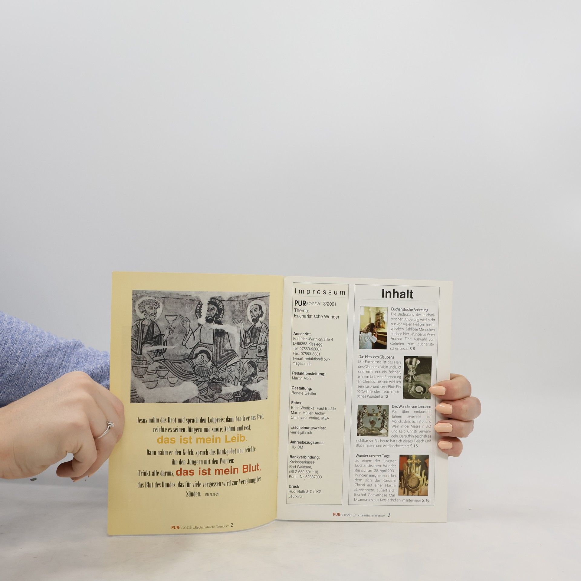 Autorenkollektiv Pur Spezial Eucharistische Wunder