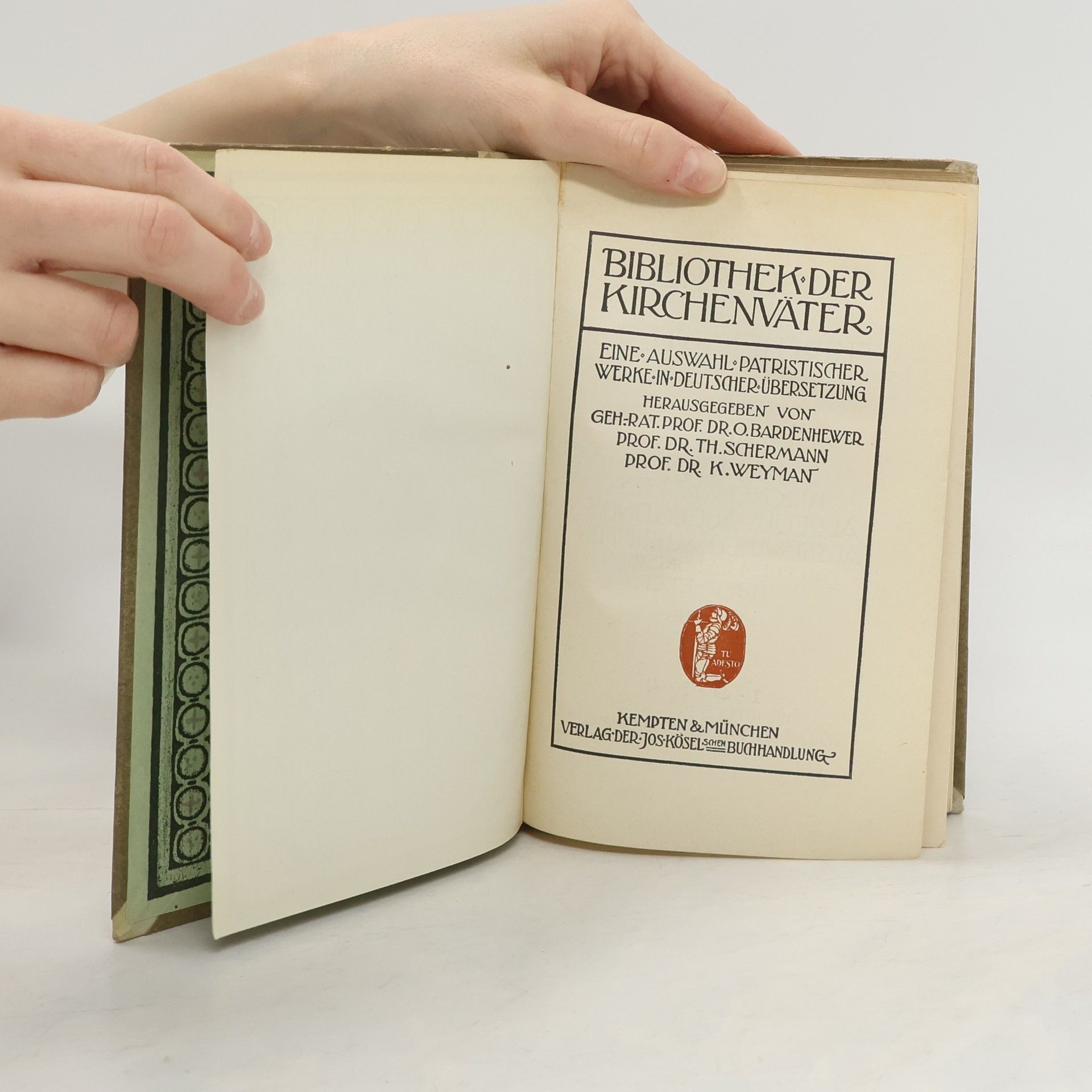 AA.VV. Bibliothek der Kirchenväter VII. Band