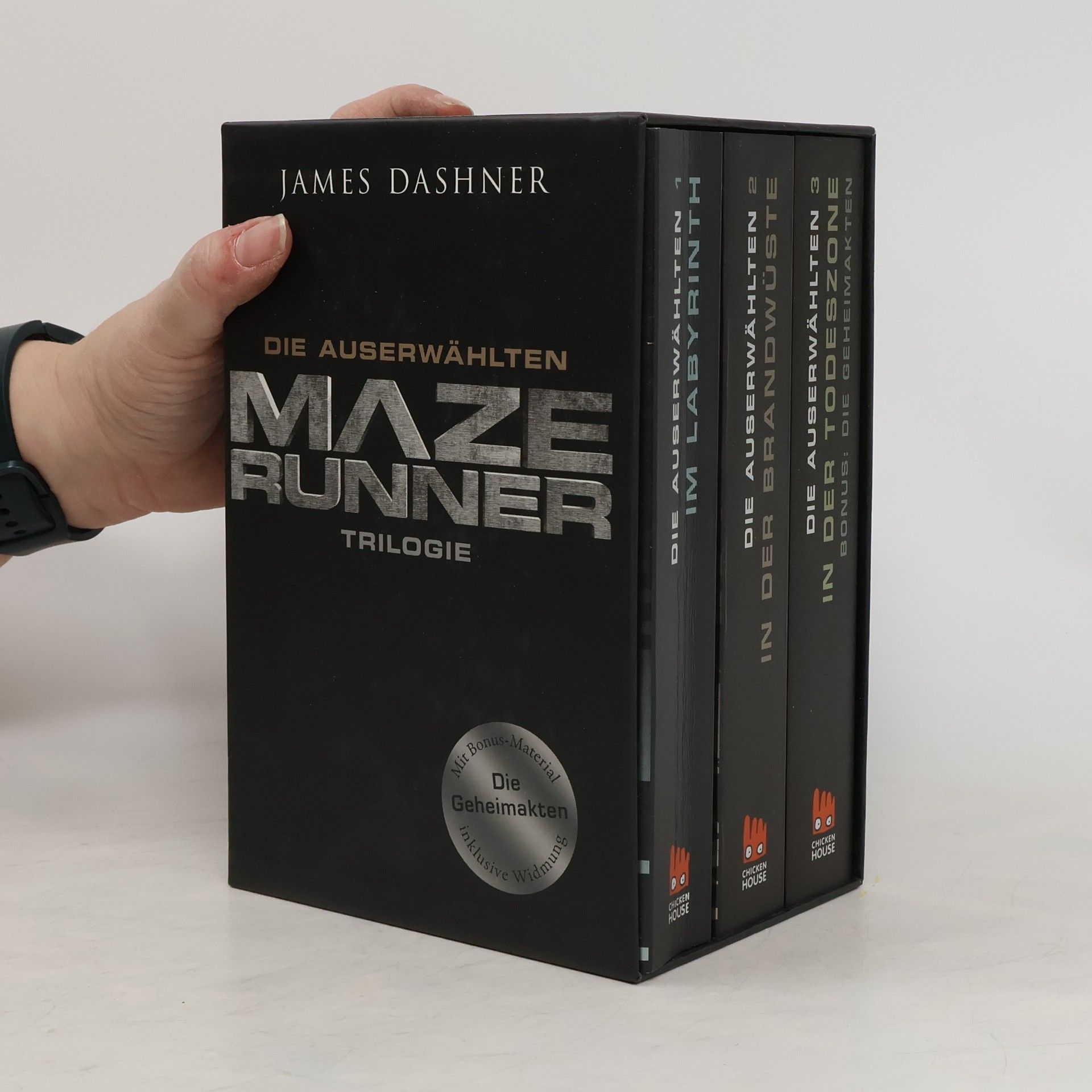 James Dashner Maze Runner - Die Auserwählten 1-3