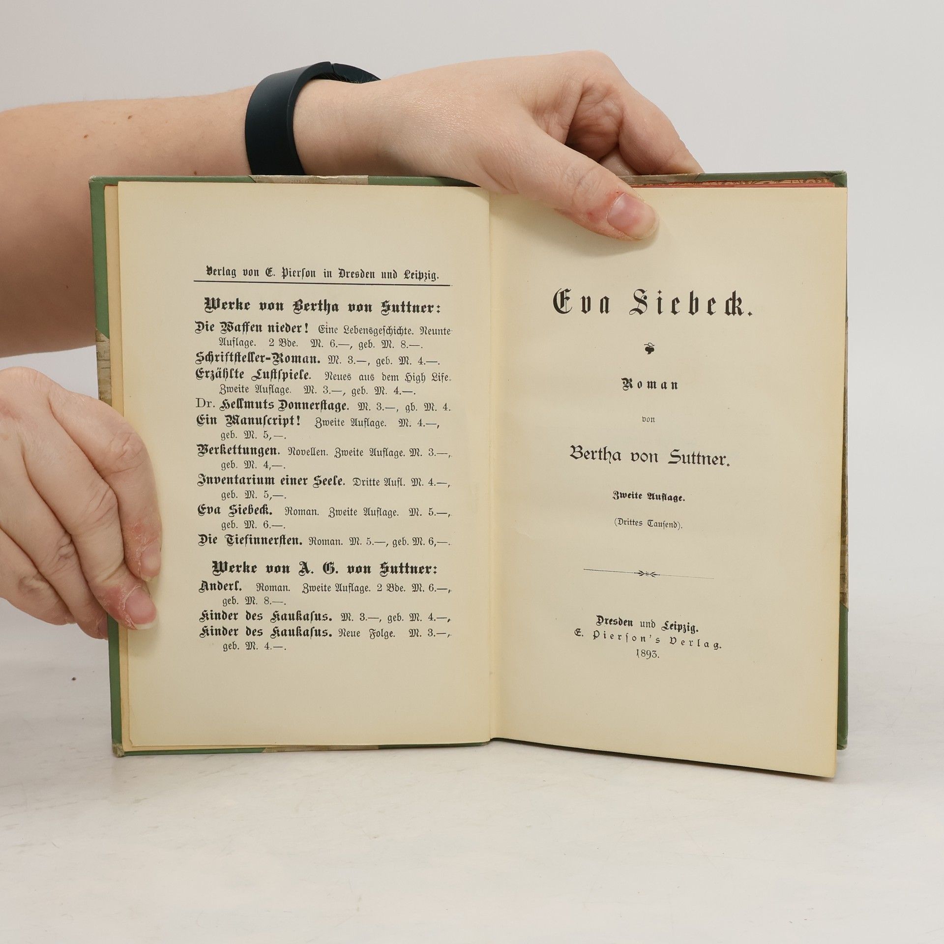 Bertha vo Suttner Eva Liebeck