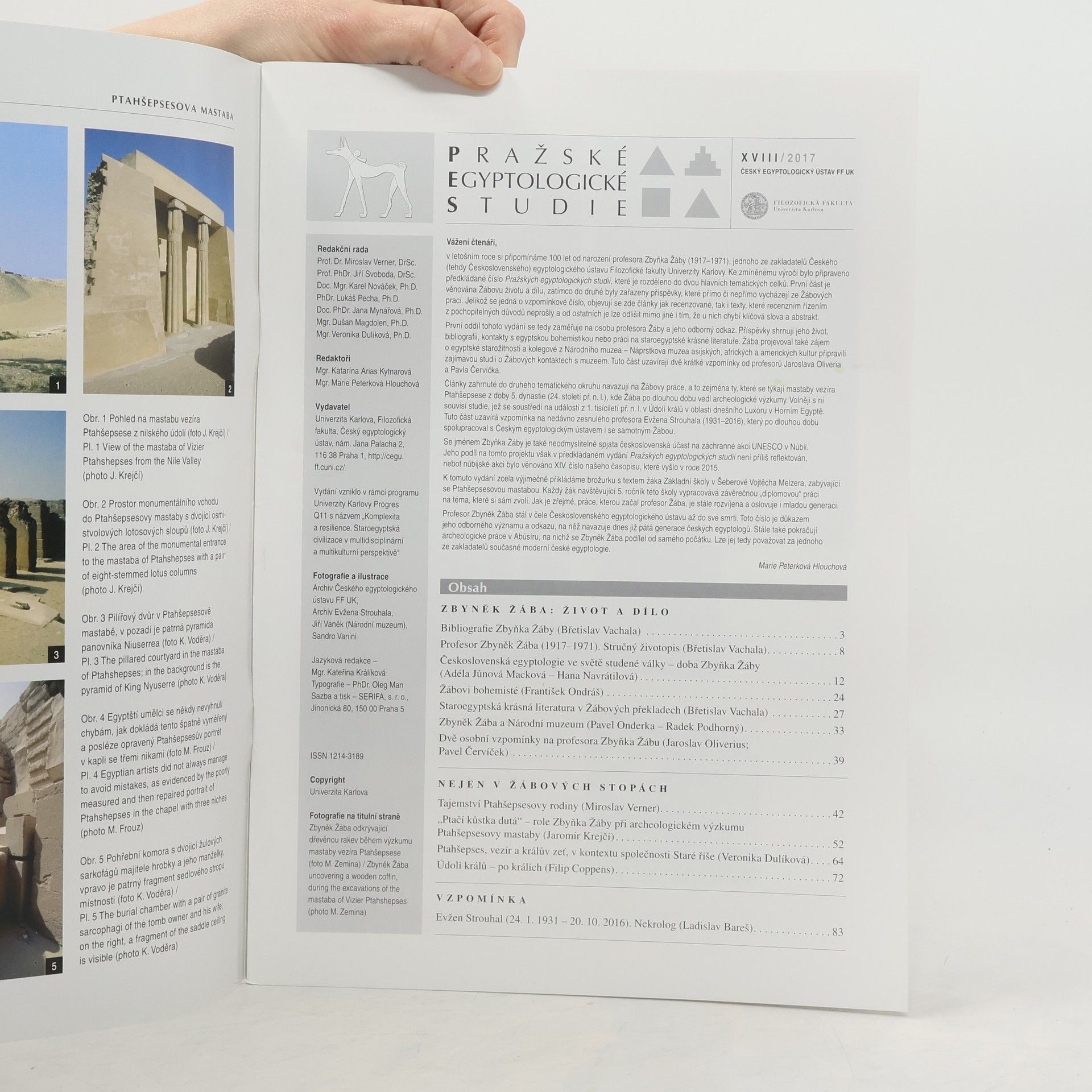 Autorenkollektiv Pražské egyptologické studie 18/2017