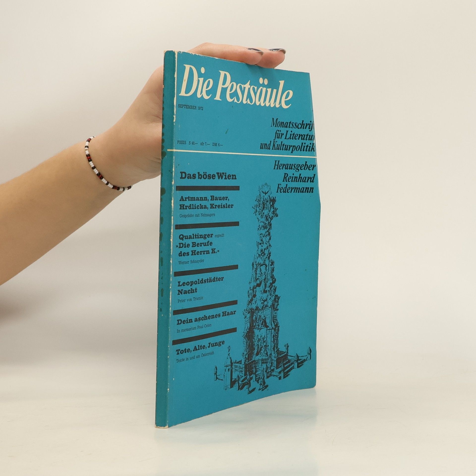 kolektiv Die Pestsäule 9/1972