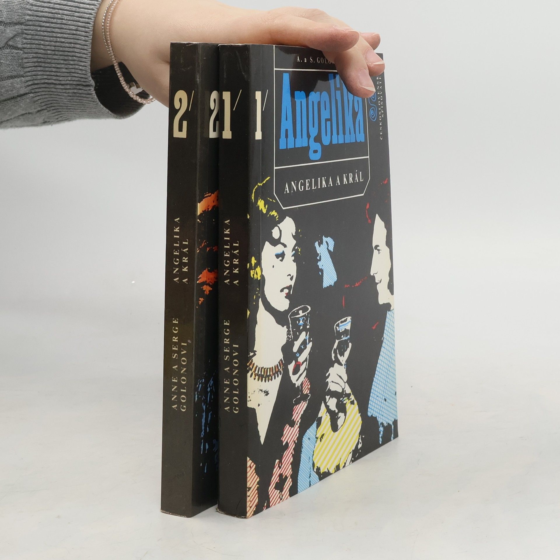 Anne Golon Angelika a král 1-2