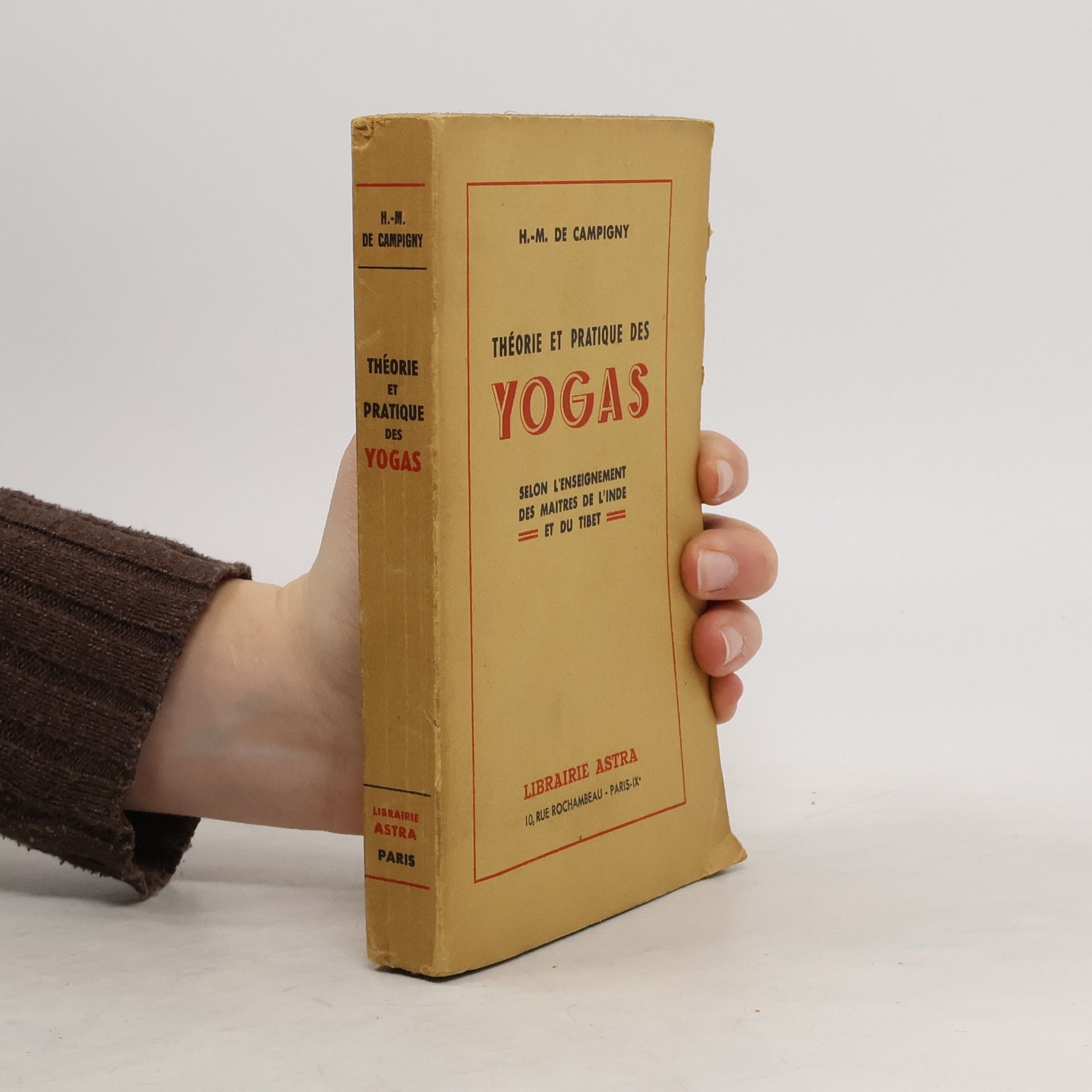 H. M. De Campigny Théorie et pratique des yogas