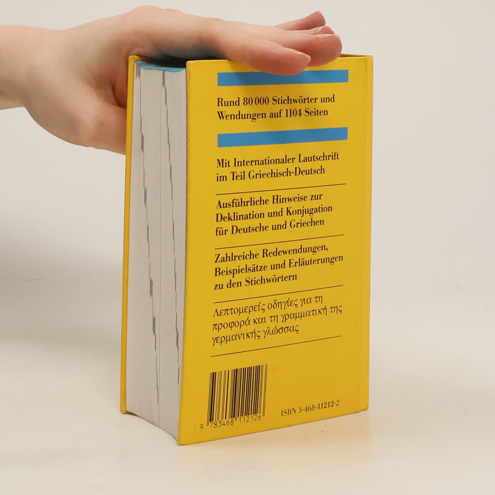 Heinz F. Wendt Langenscheidts Taschenwörterbuch Neugriechisch