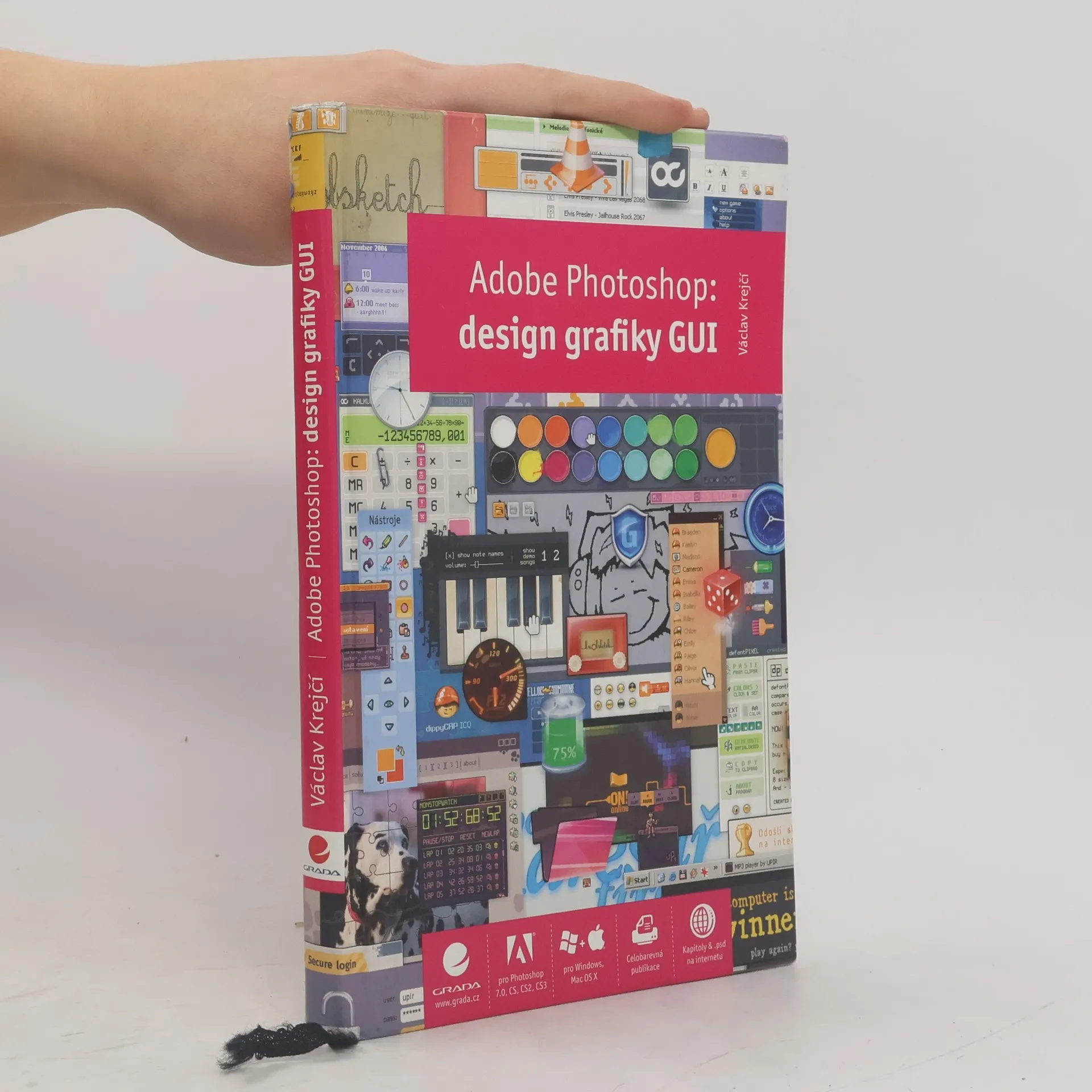 Adobe Photoshop. Design grafiky GUI | Book | Václav Krejčí | CS