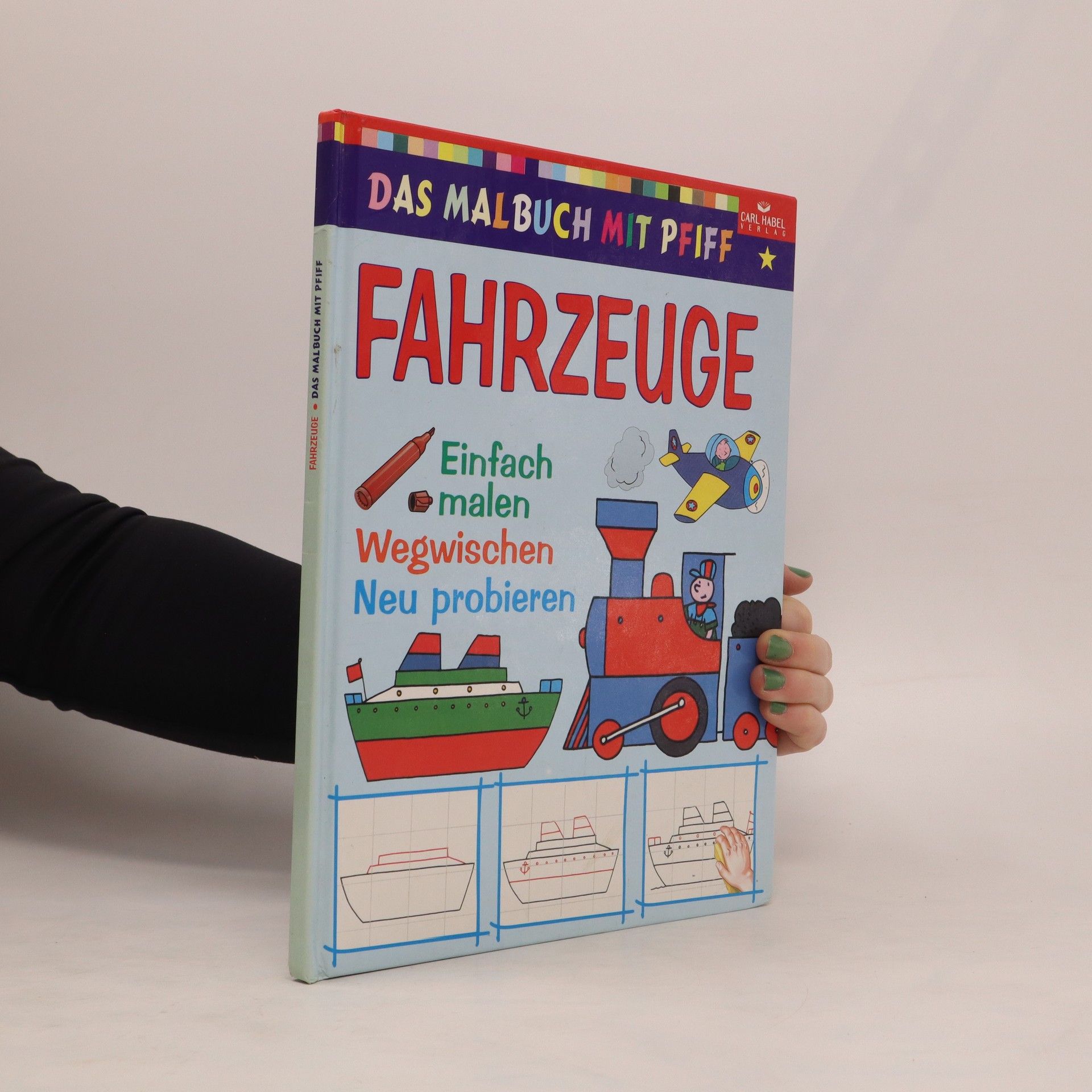 Collectif d'auteurs Das Malbuch mit Pfiff. Fahrzeuge