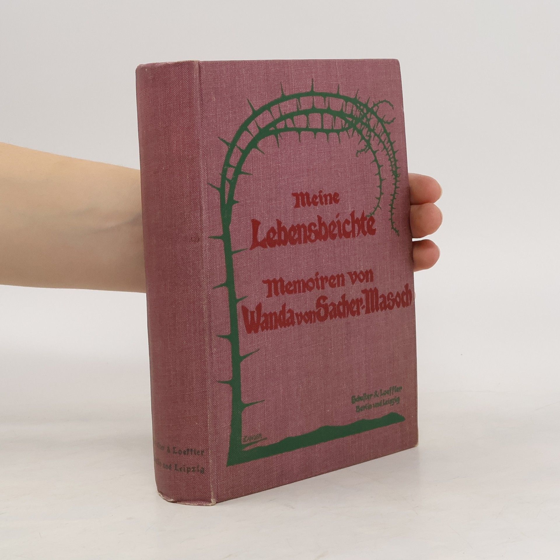 Wanda von Sacher-Masoch Meine Lebensbeichte
