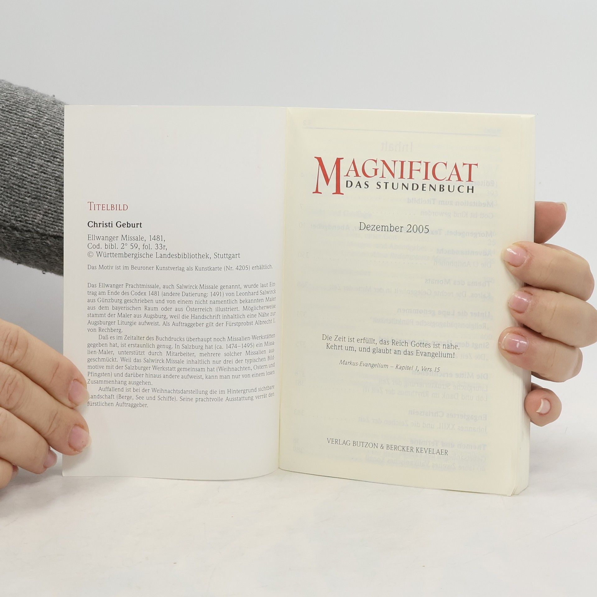Autorenkollektiv Magnificat das Stundenbuch