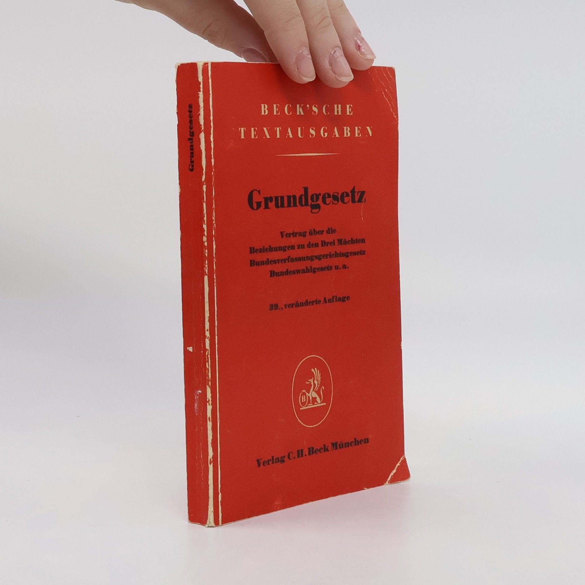 Autorenkollektiv Beck’sche Textausgaben. Grundgesetz