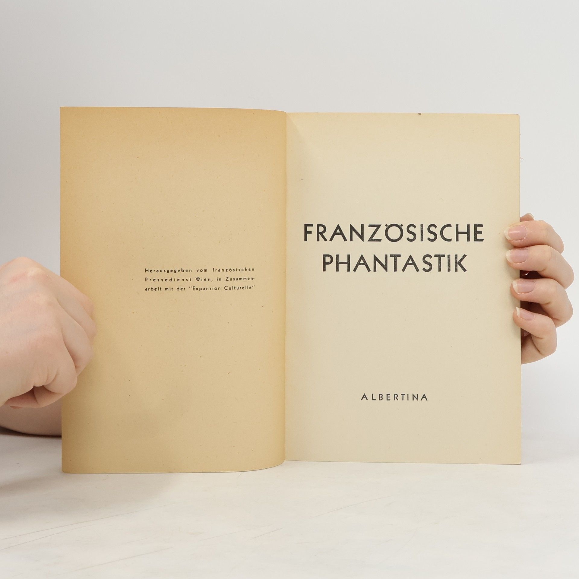 kolektiv Französische Phantastik. Albertina Sommerausstellung 1946
