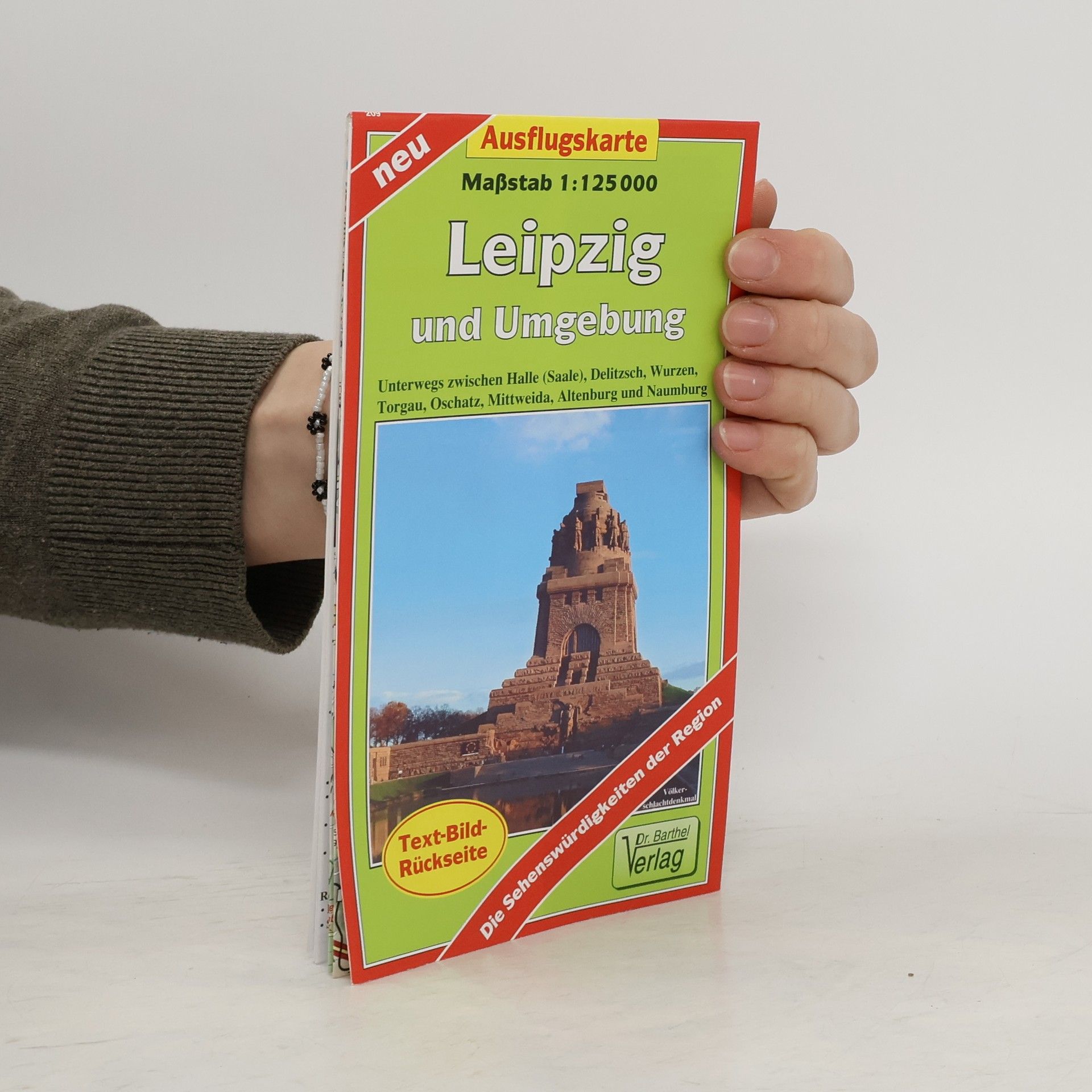 Autorenkollektiv Doktor Barthel Karte Leipzig und Umgebung