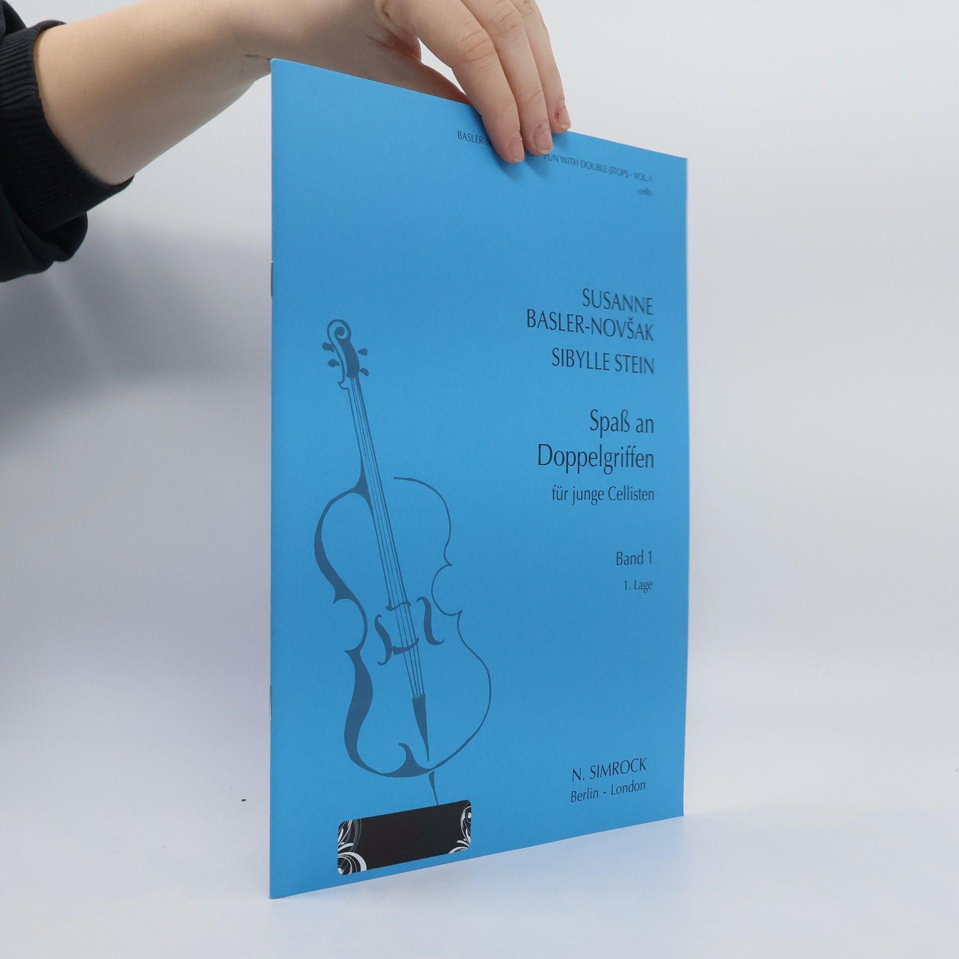 Susanne Basler Spaß an Doppelgriffen 1. Lage Band 1. Violoncello