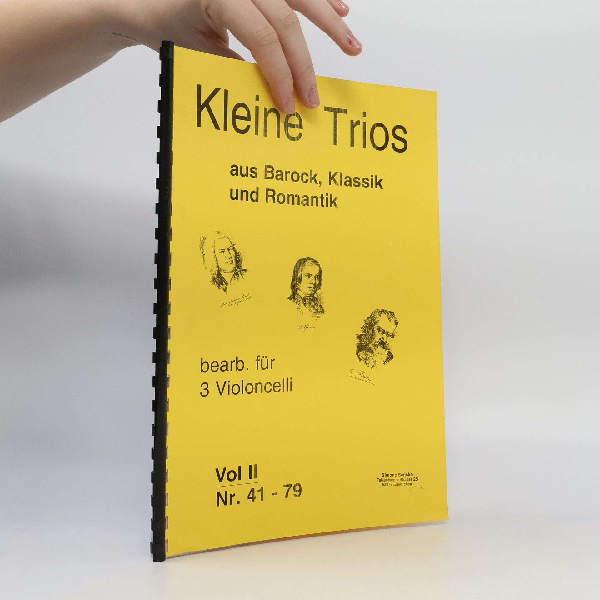 Collectif d'auteurs Kleine Trios aus Barock, Klassik und Romantik
